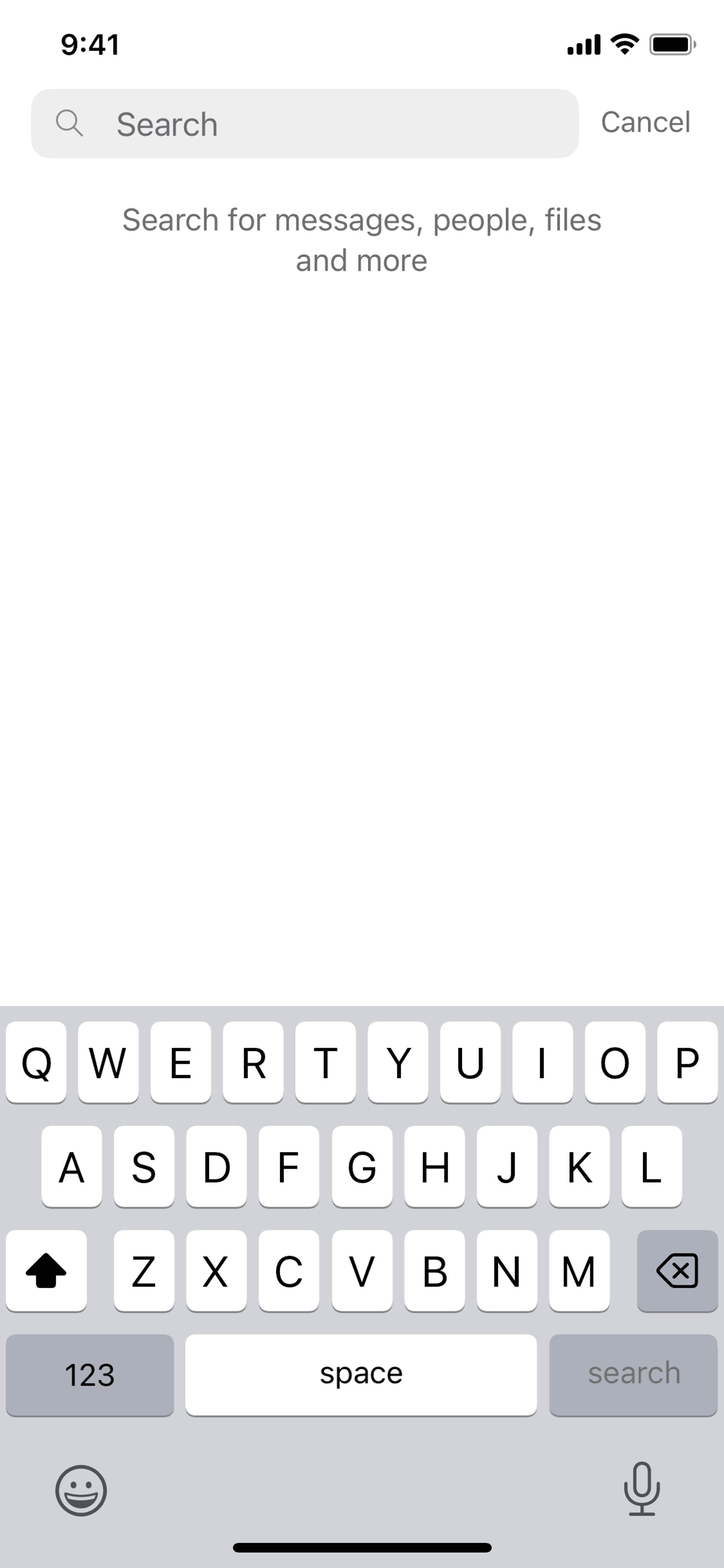 Microsoft Teams iOS Business interface screenshot 12