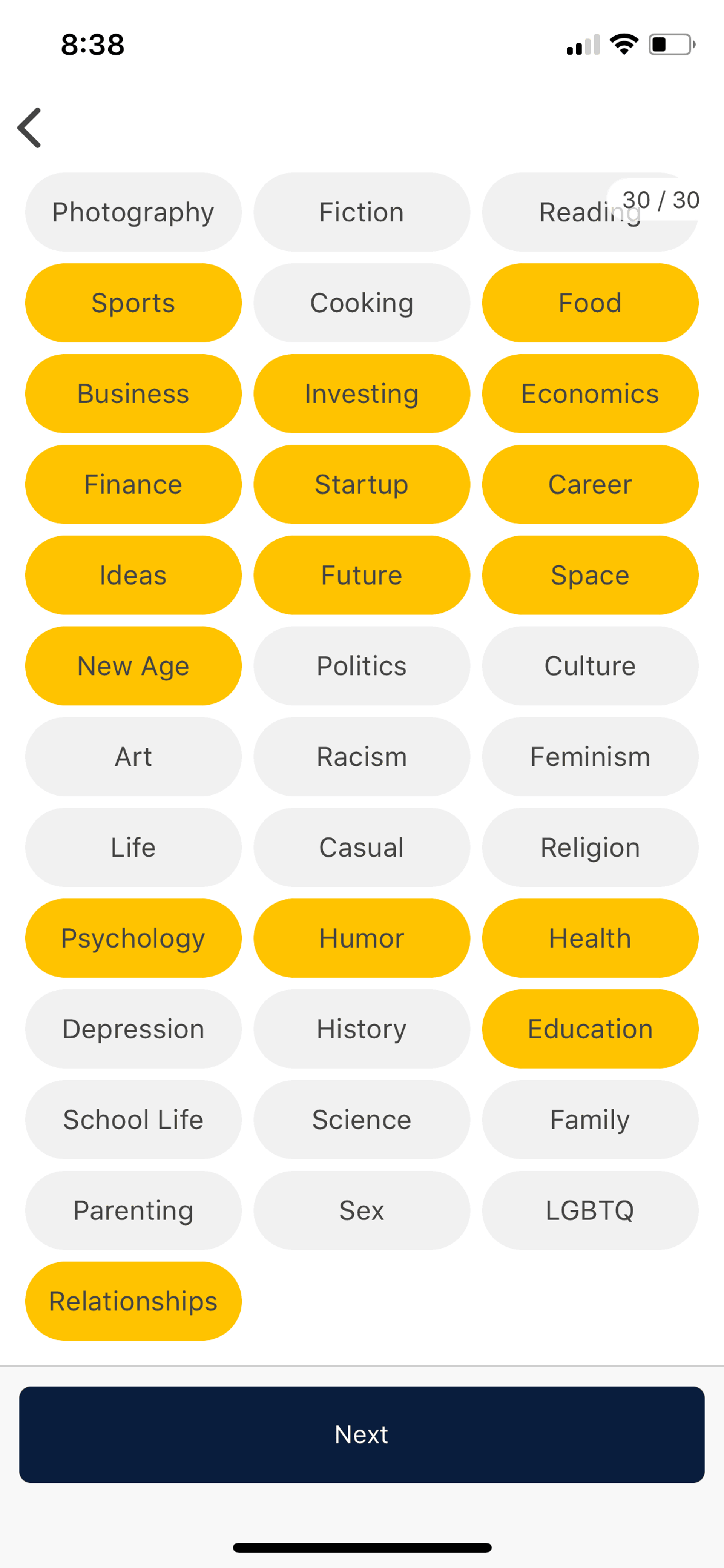 Slowly iOS Lifestyle interface screenshot 18