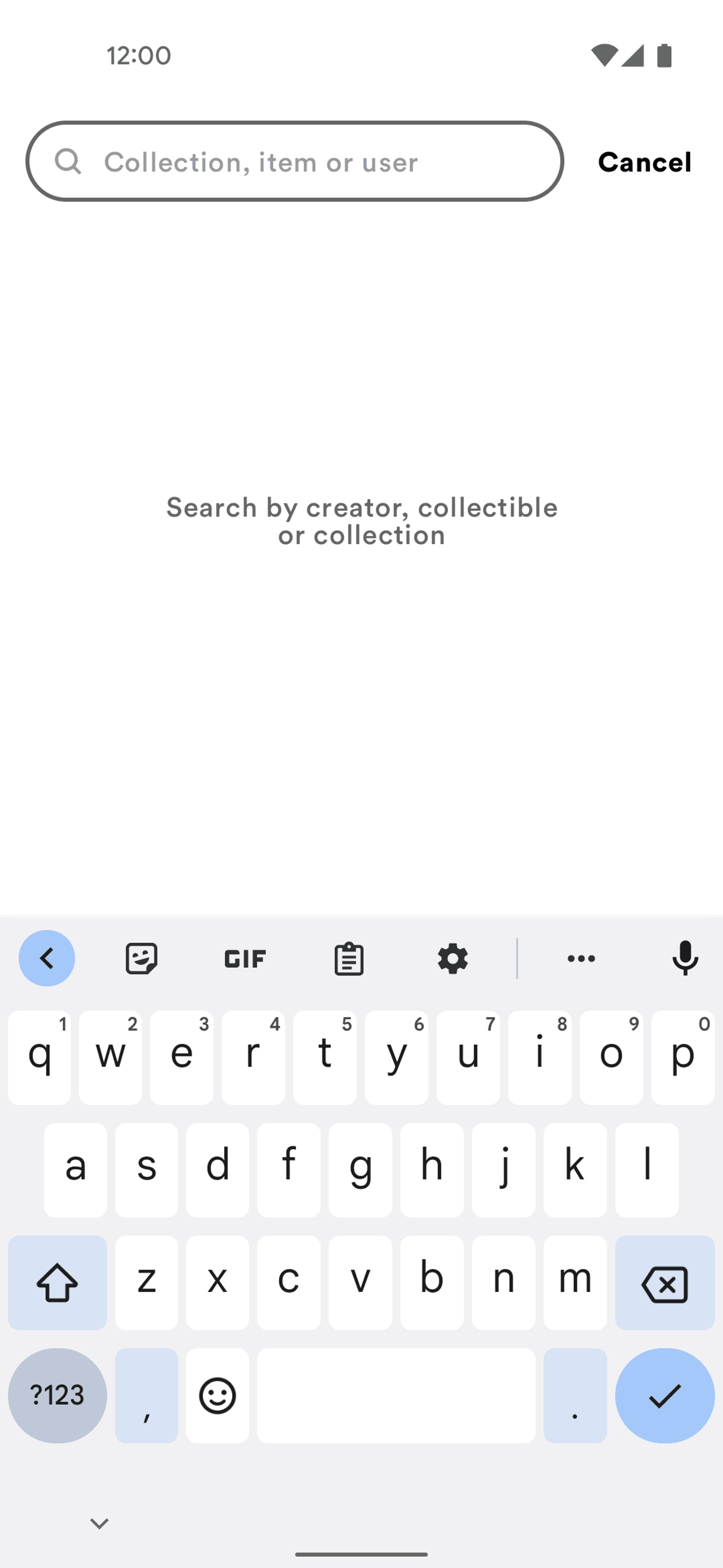 Rarible Android Shopping interface screenshot 9
