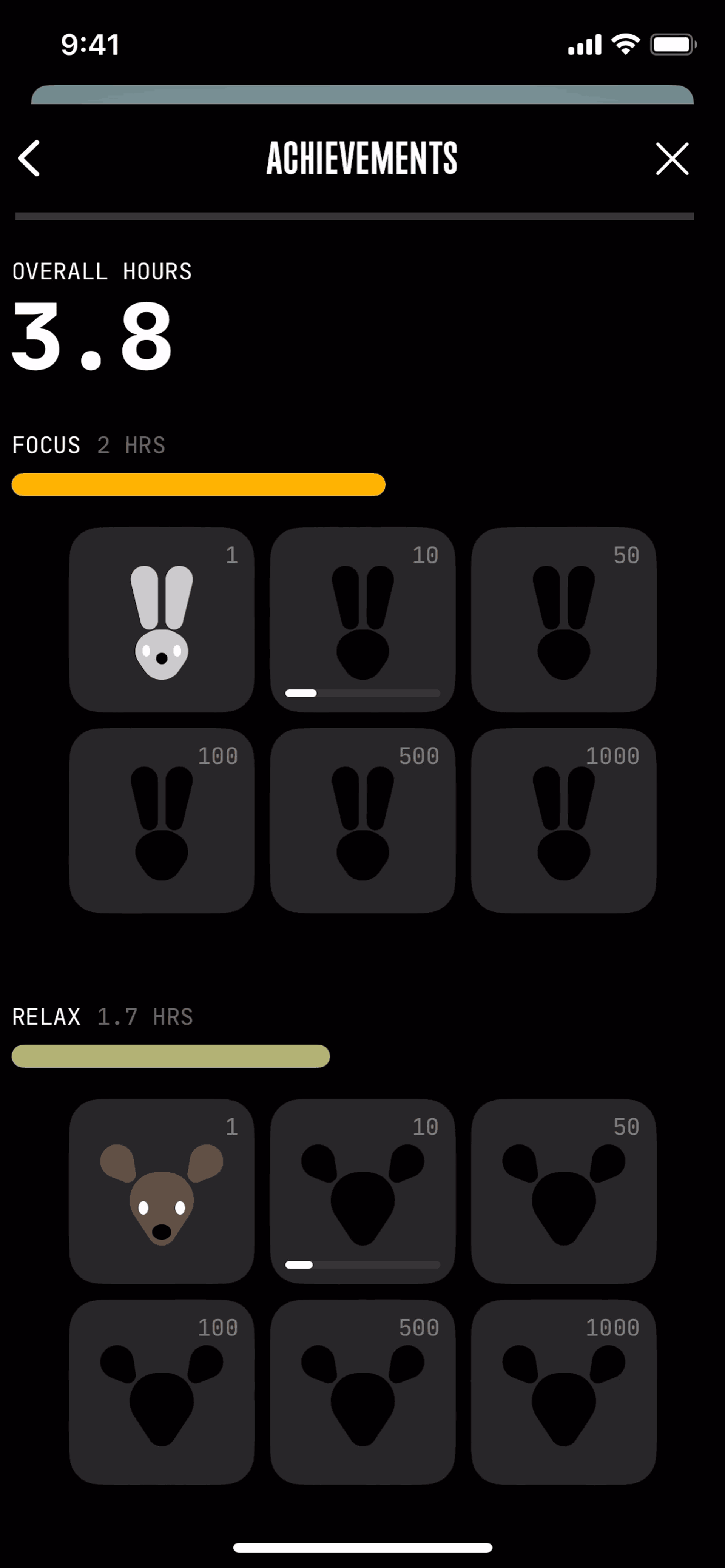 (Not Boring) Vibes iOS Health & Fitness interface screenshot 19