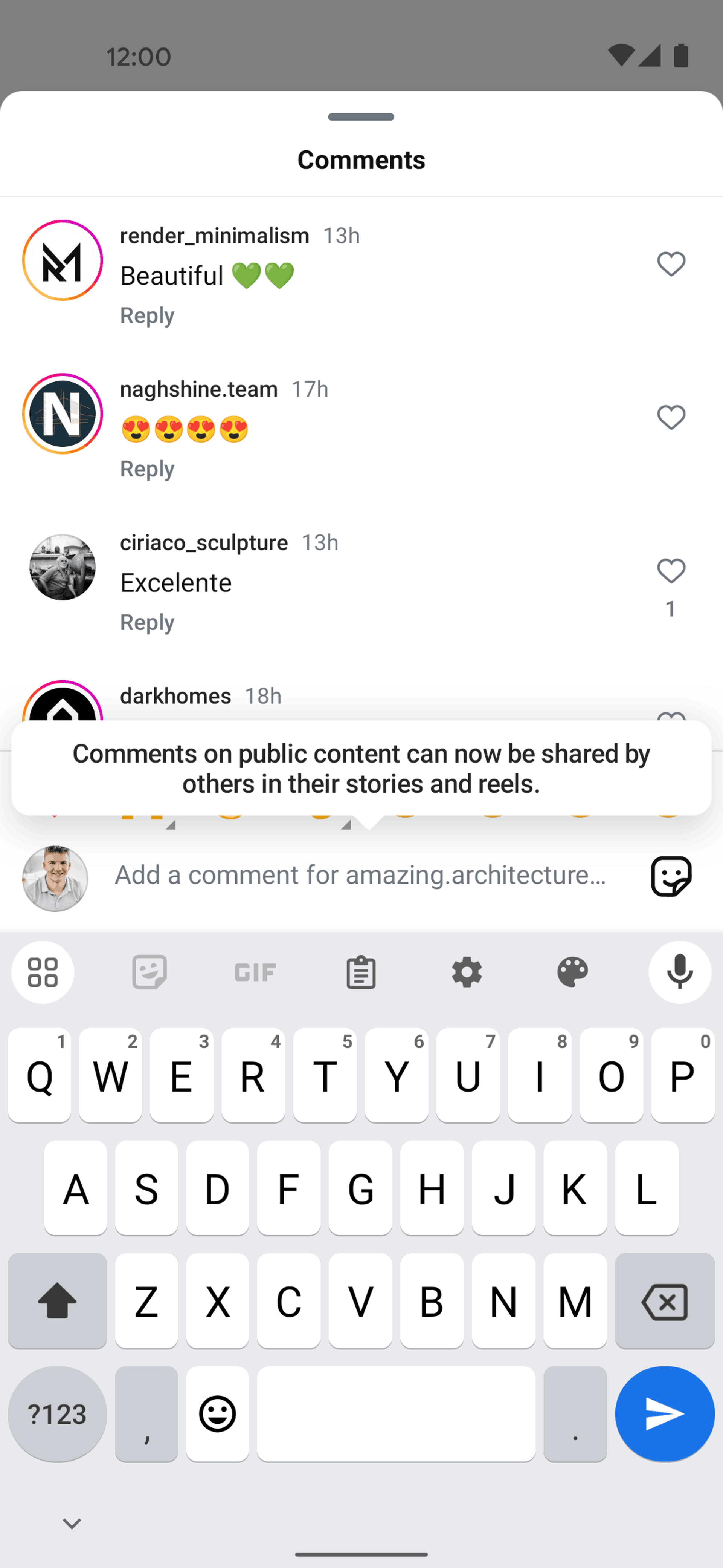 Instagram Android Photo & Video interface screenshot 17