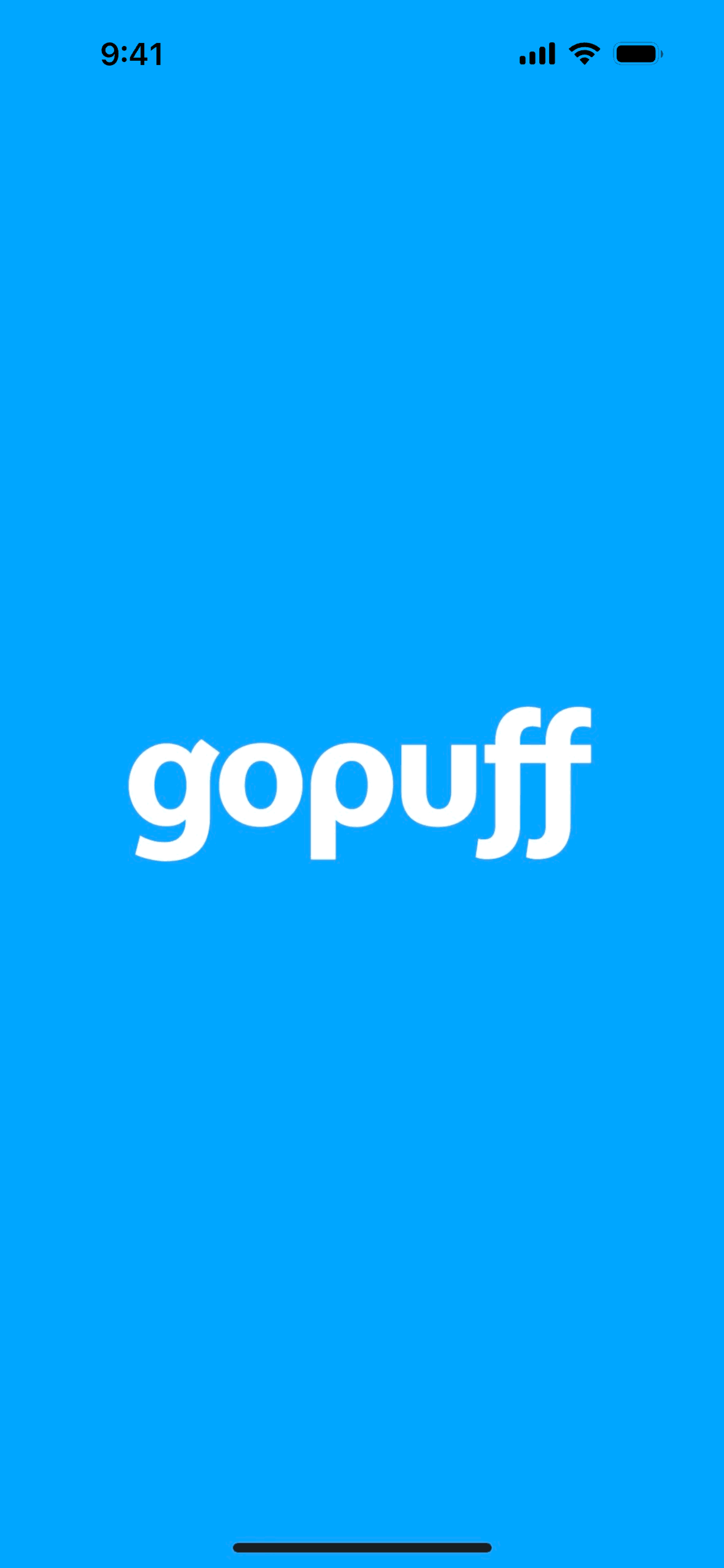 Gopuff iOS Shopping interface screenshot 1