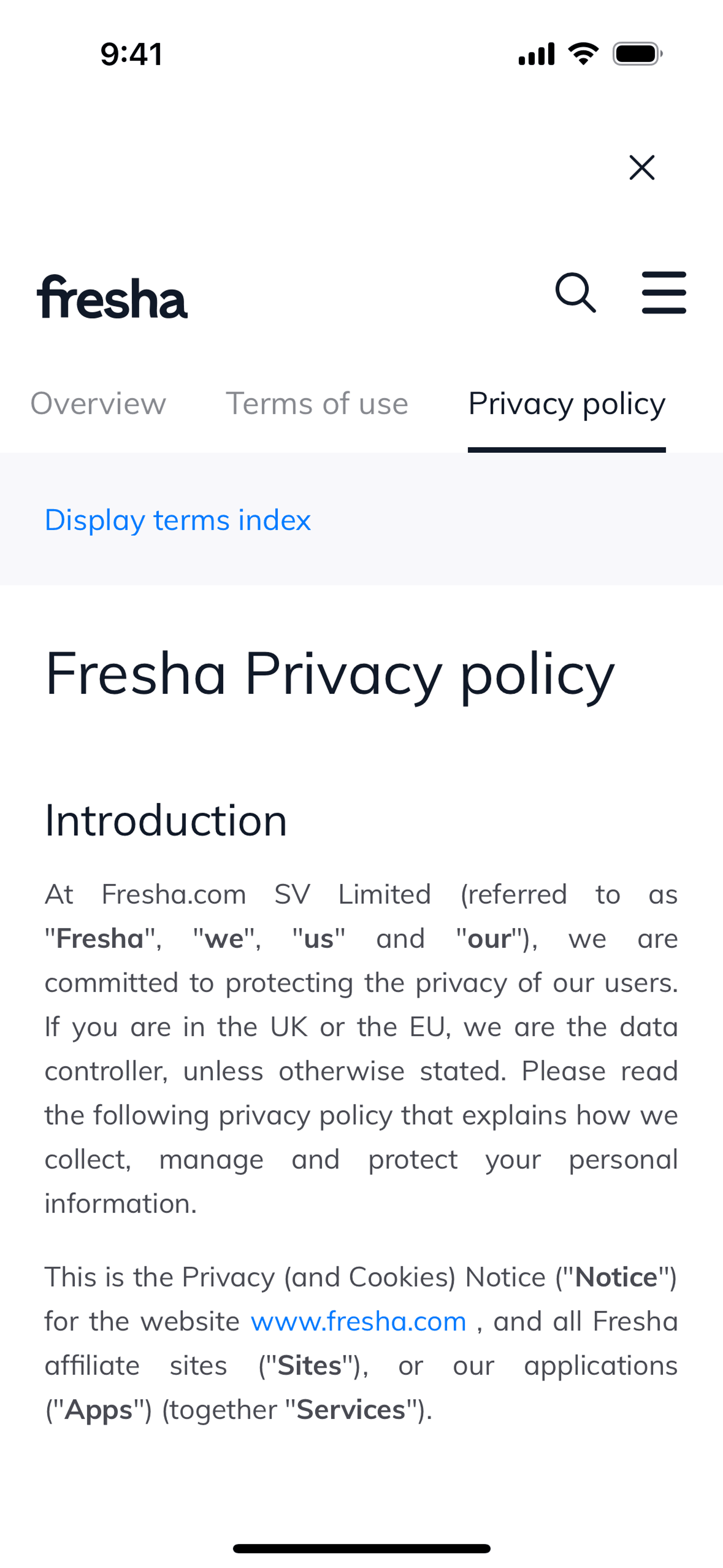 Fresha iOS Lifestyle interface screenshot 11