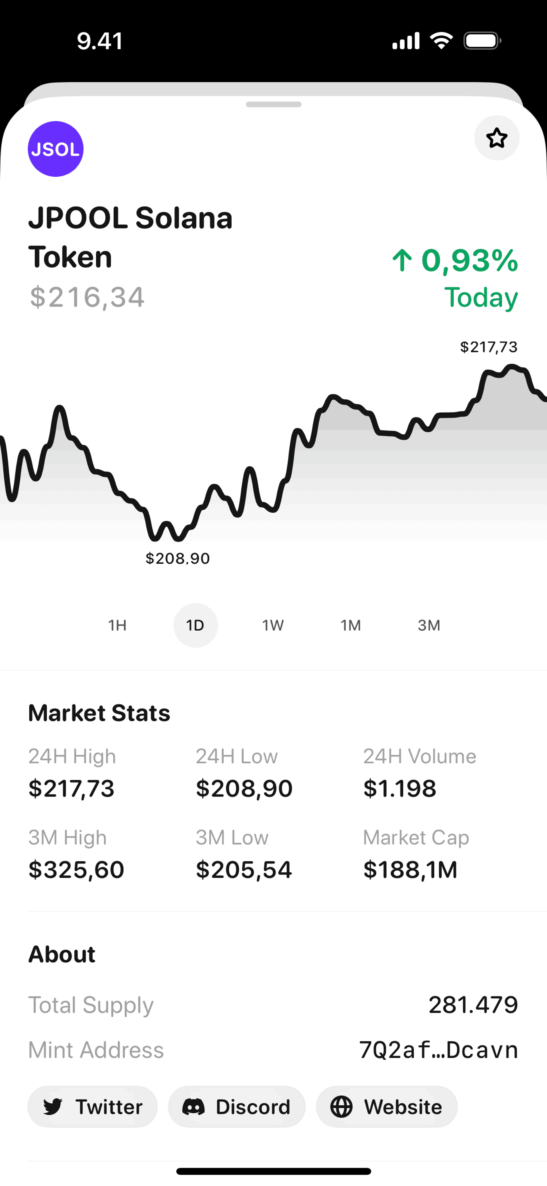 Glow iOS Finance interface screenshot 15