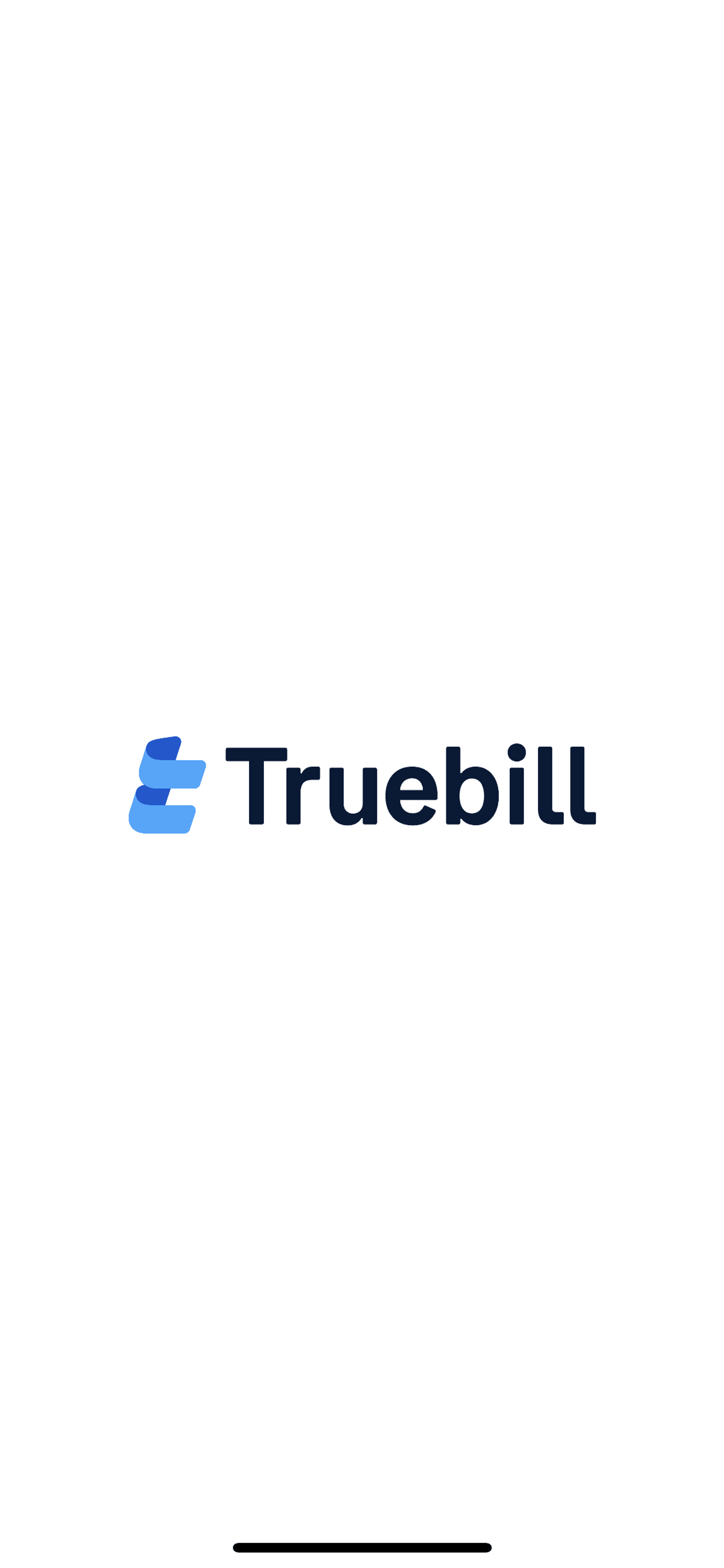 Truebill iOS Finance interface screenshot 1