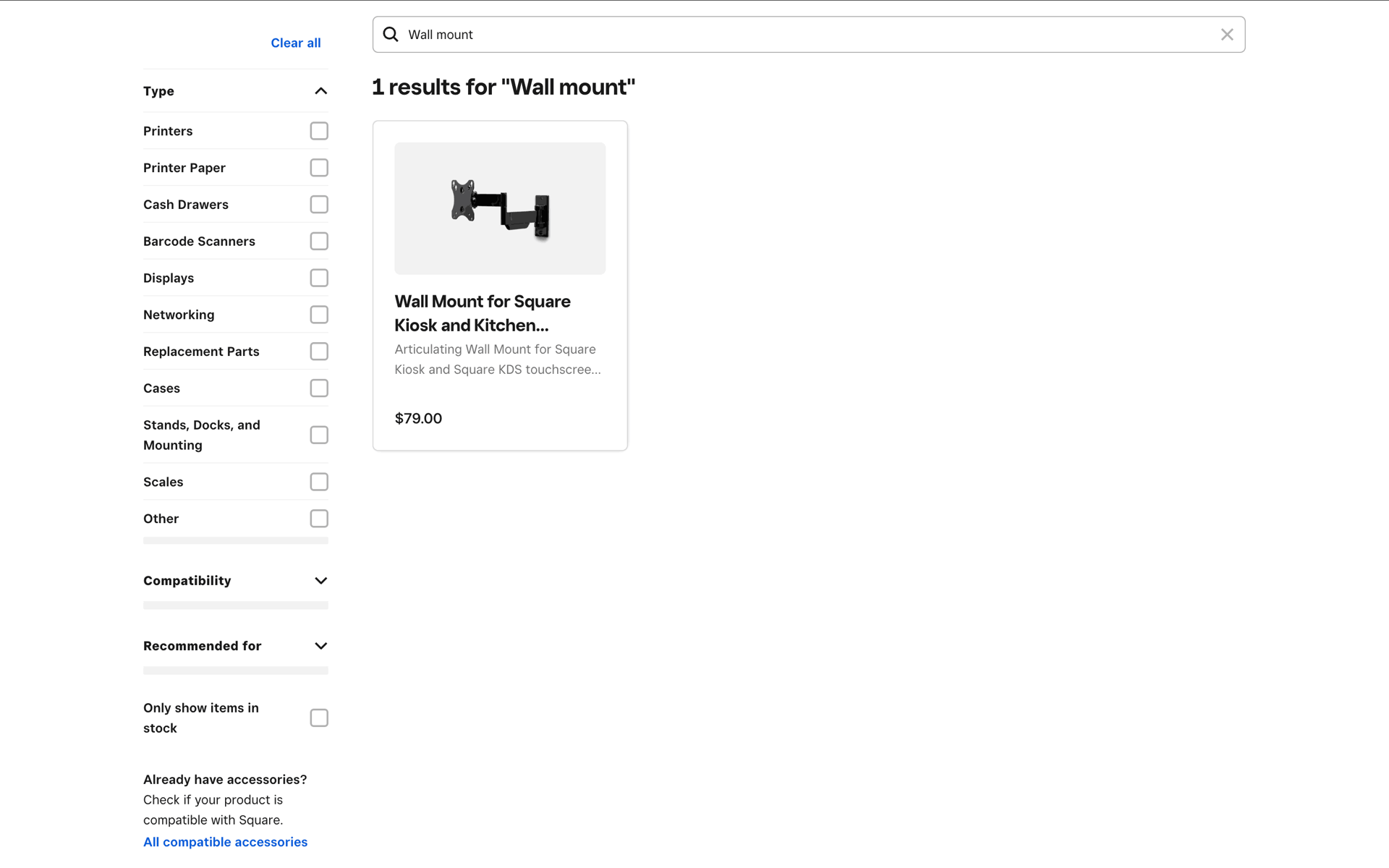 Square Web Finance interface screenshot 23