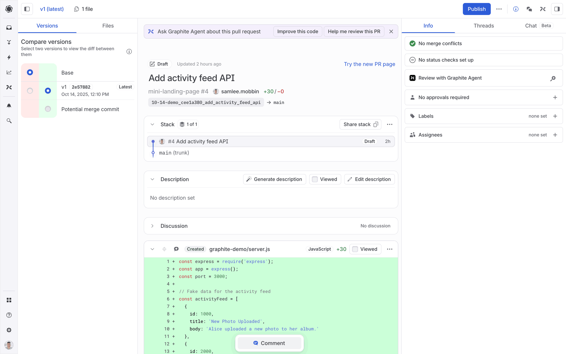 Graphite Web Developer Tools interface screenshot 19