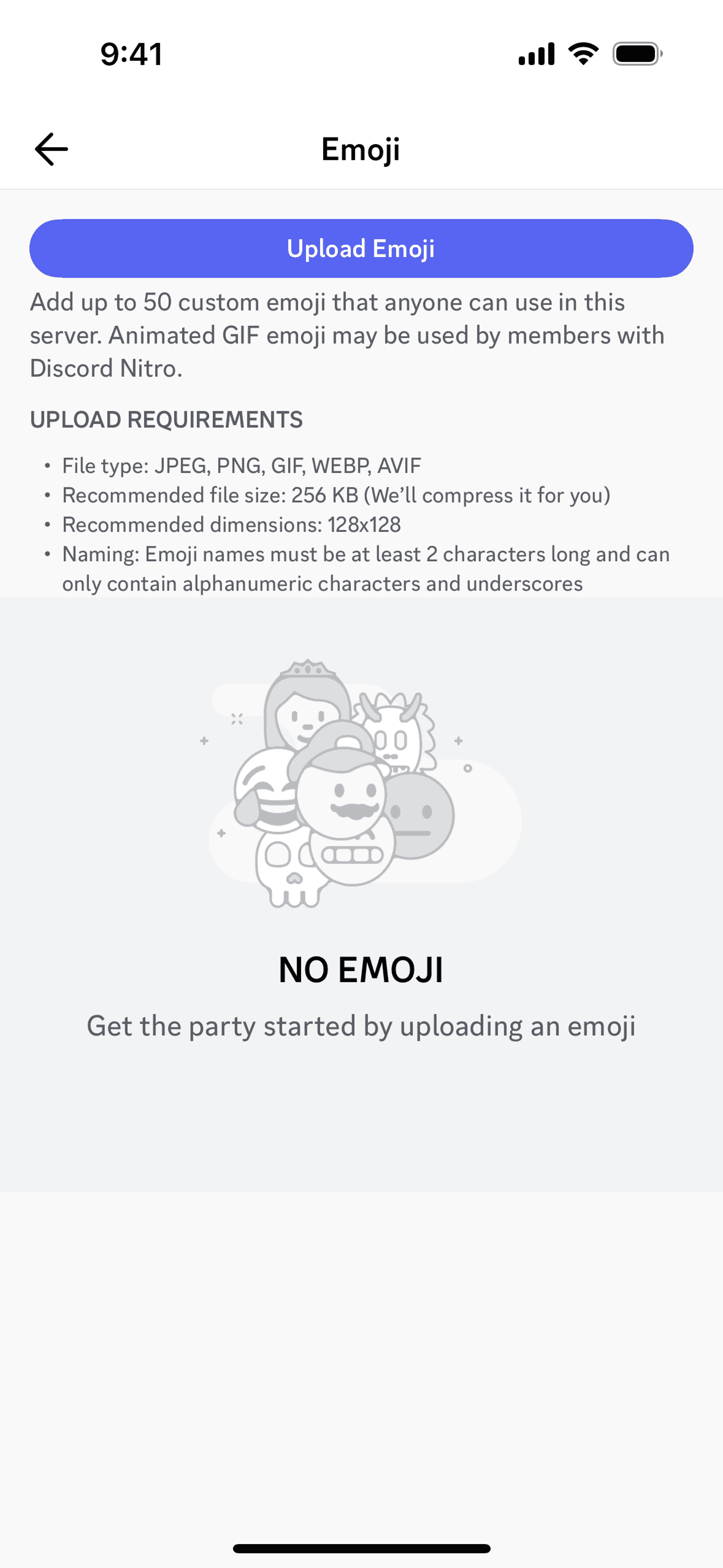 Discord iOS Social Networking interface screenshot 19