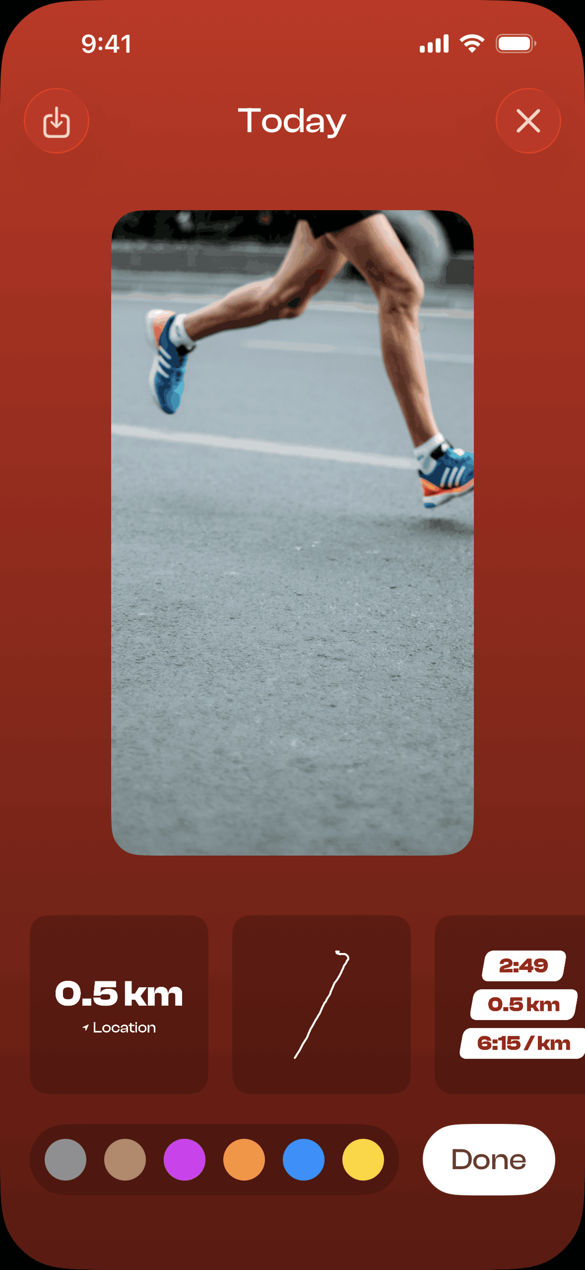 Runbuds iOS Health & Fitness interface screenshot 13