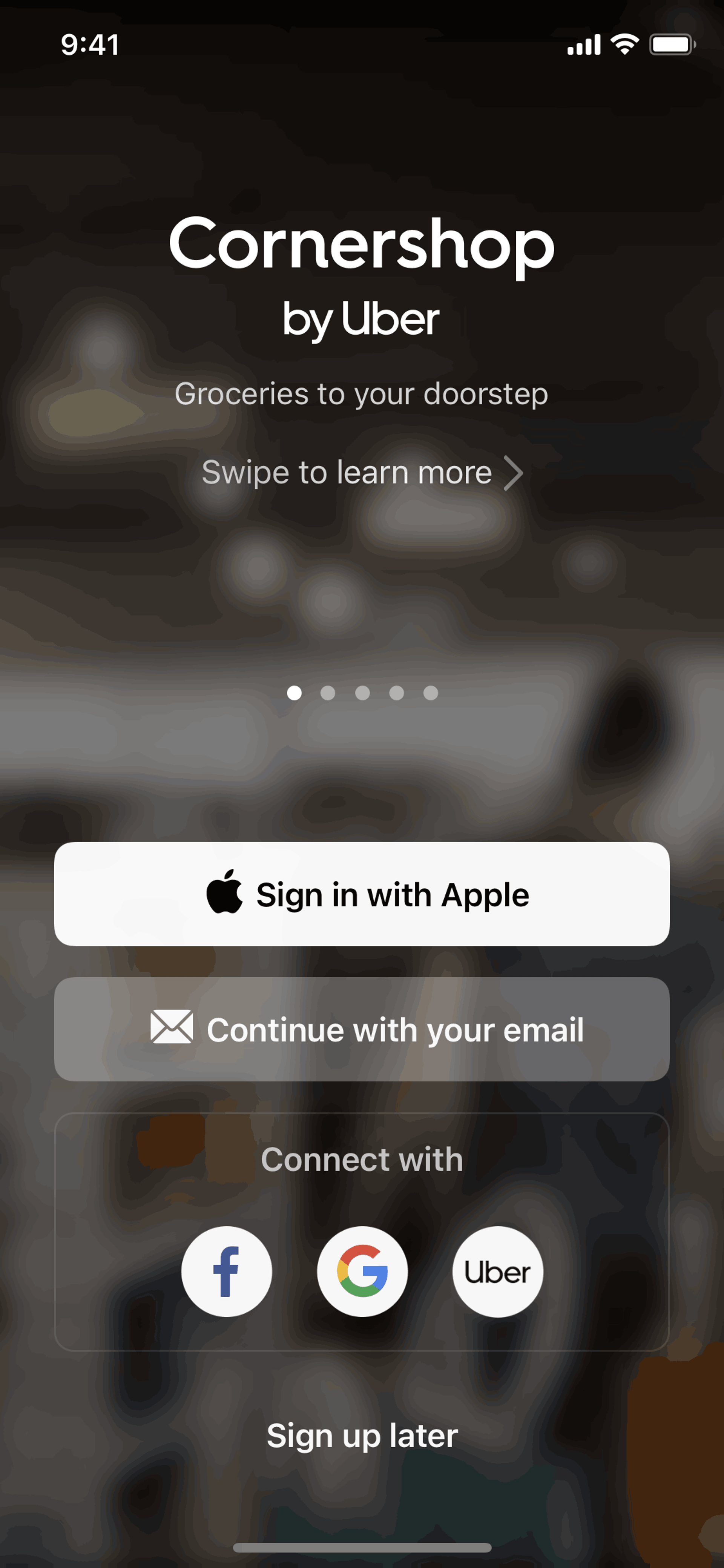 Cornershop iOS Shopping interface screenshot 1