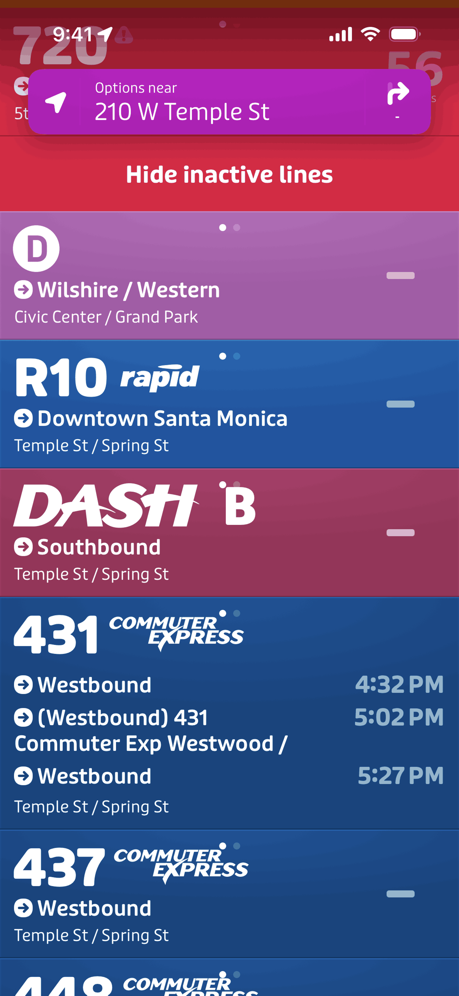 Transit iOS Maps & Navigation interface screenshot 5