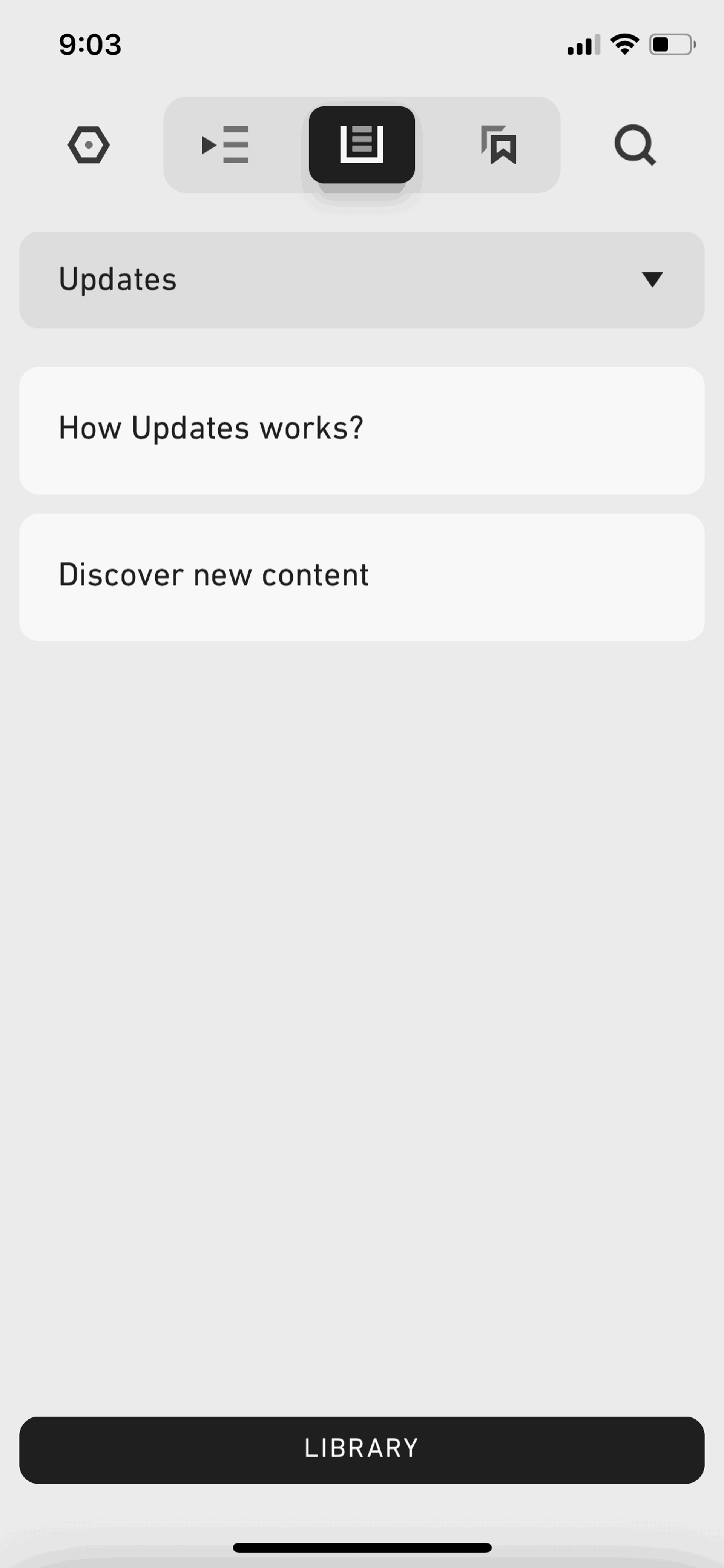 Agora iOS News interface screenshot 5