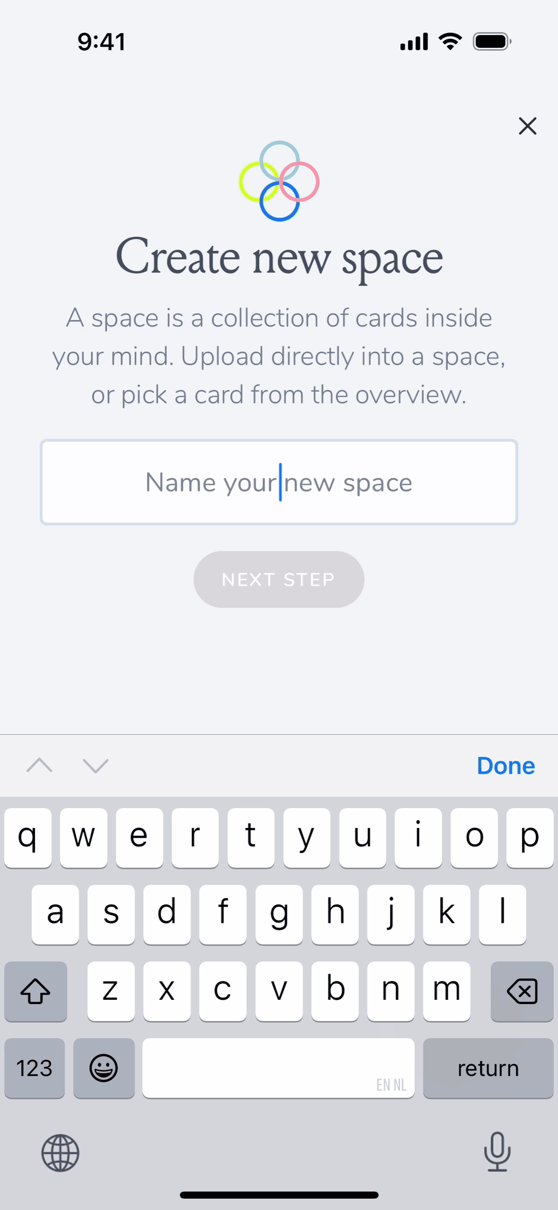 mymind iOS Productivity interface screenshot 14