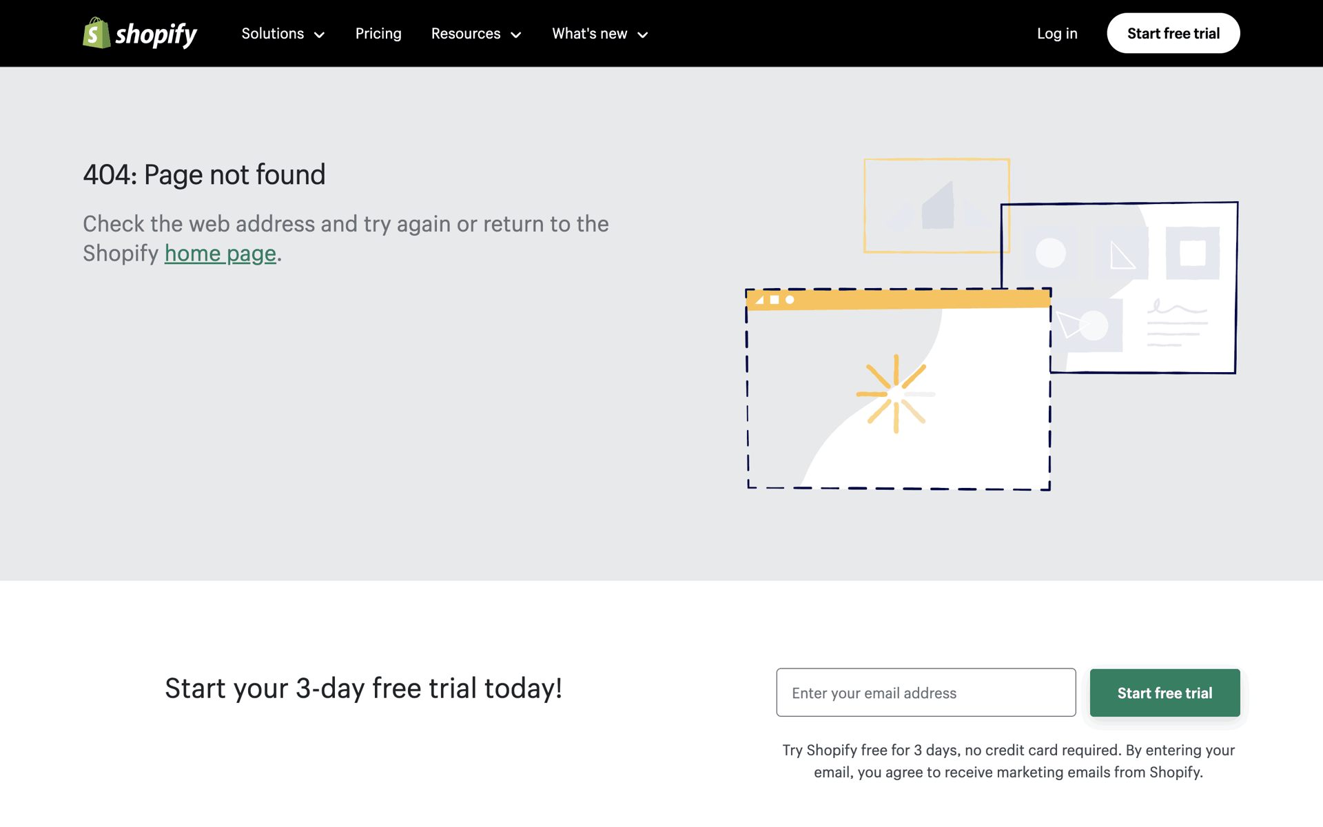 Shopify Web Business interface screenshot 3
