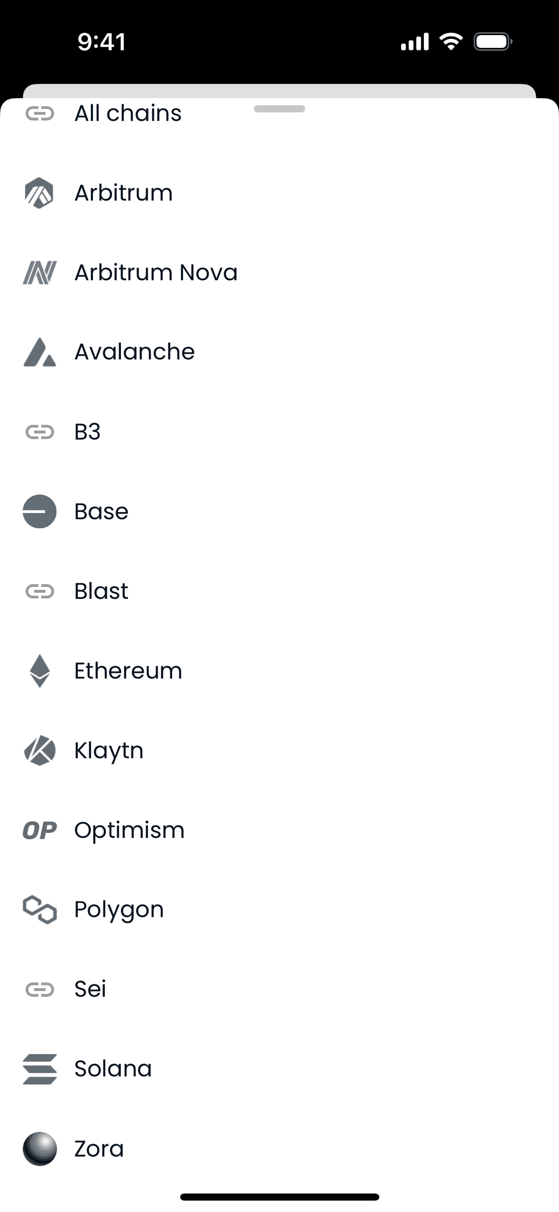 OpenSea iOS Crypto & Web3 interface screenshot 13