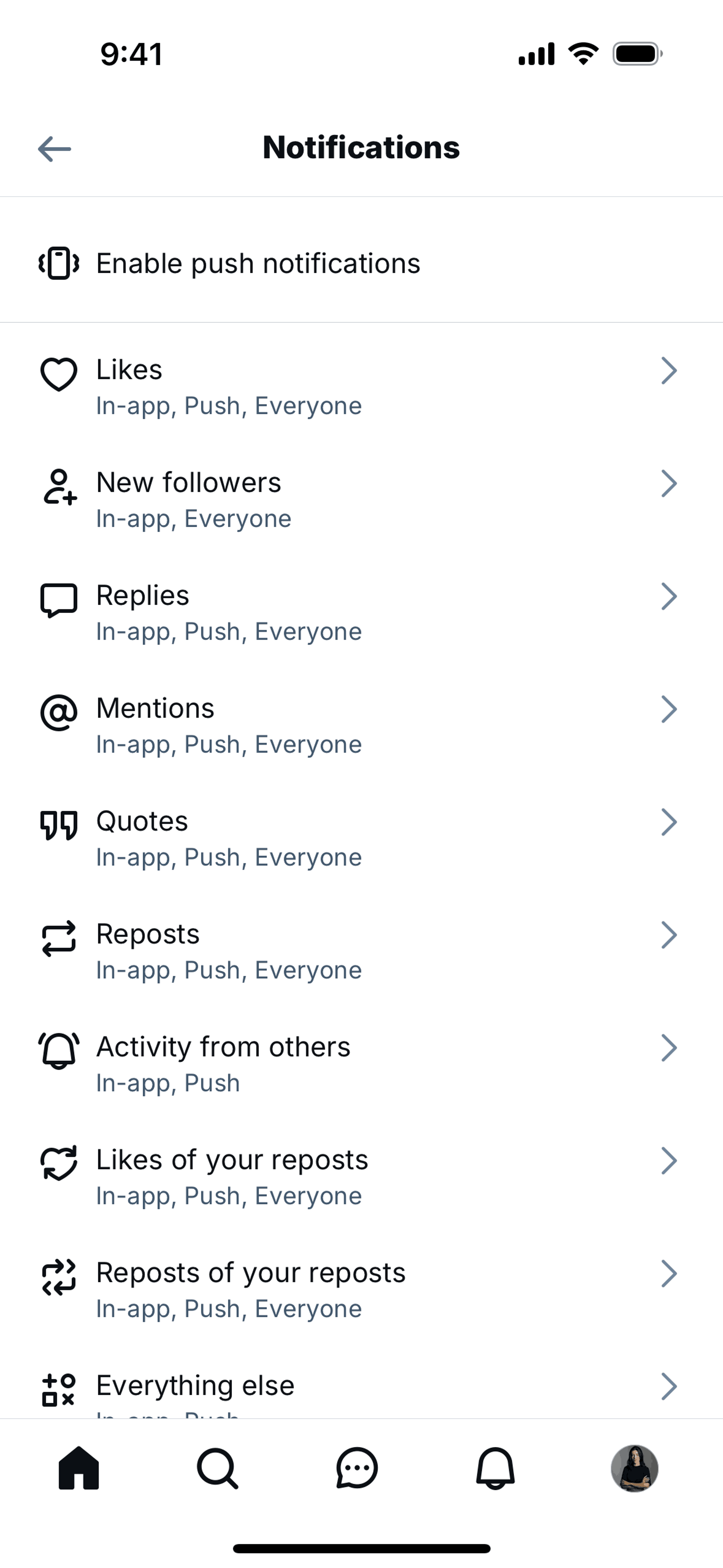 Bluesky Social iOS Social Networking interface screenshot 17