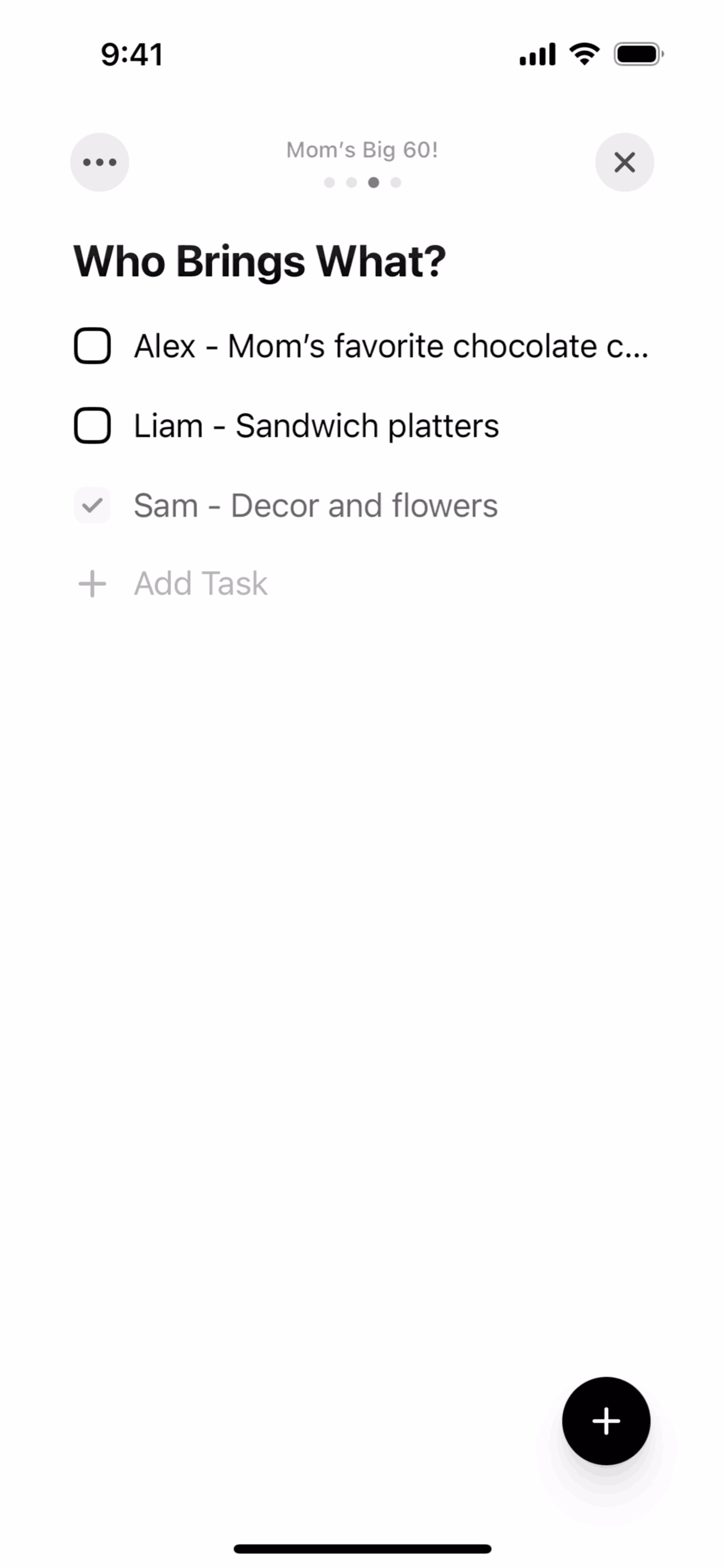 Canopi iOS Collaboration interface screenshot 9