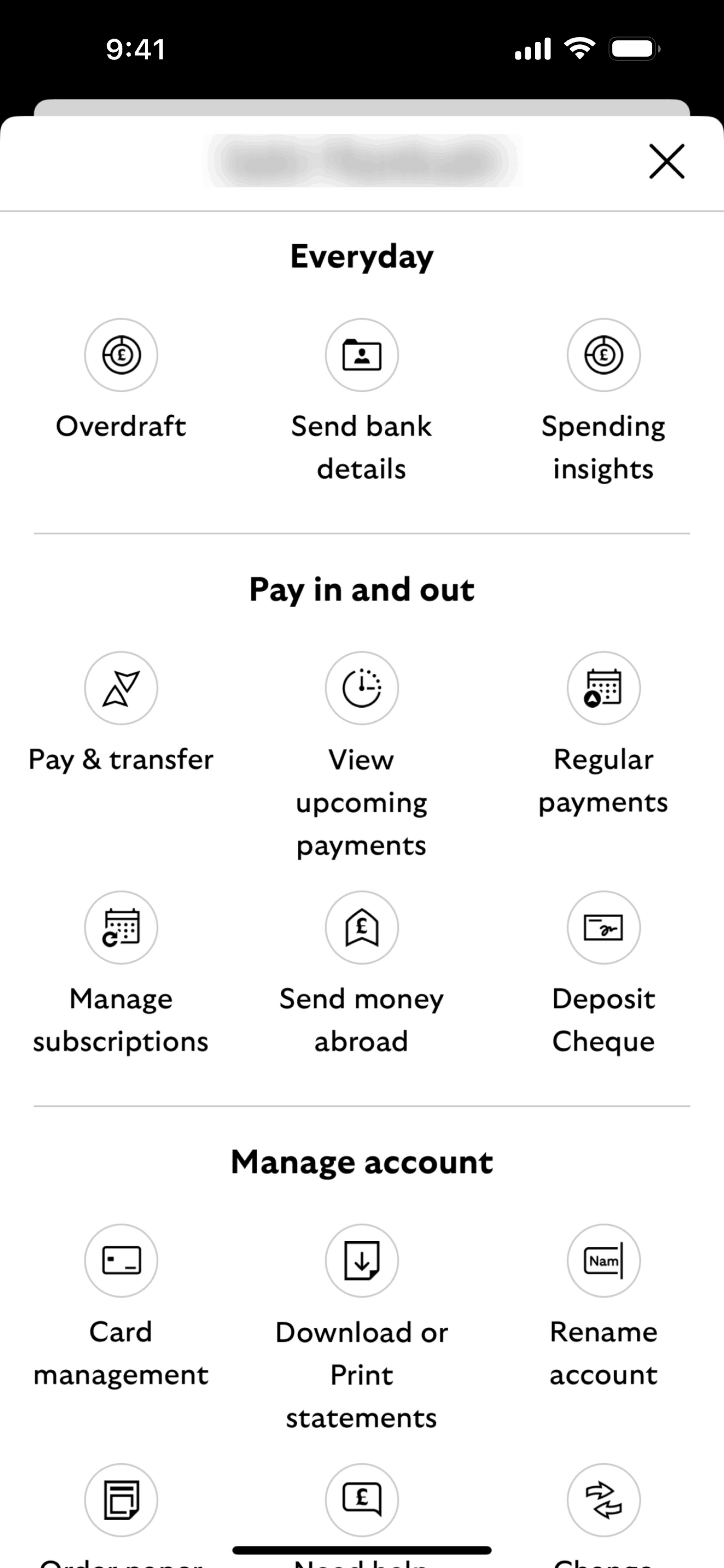 Lloyds Mobile Banking iOS Finance interface screenshot 8
