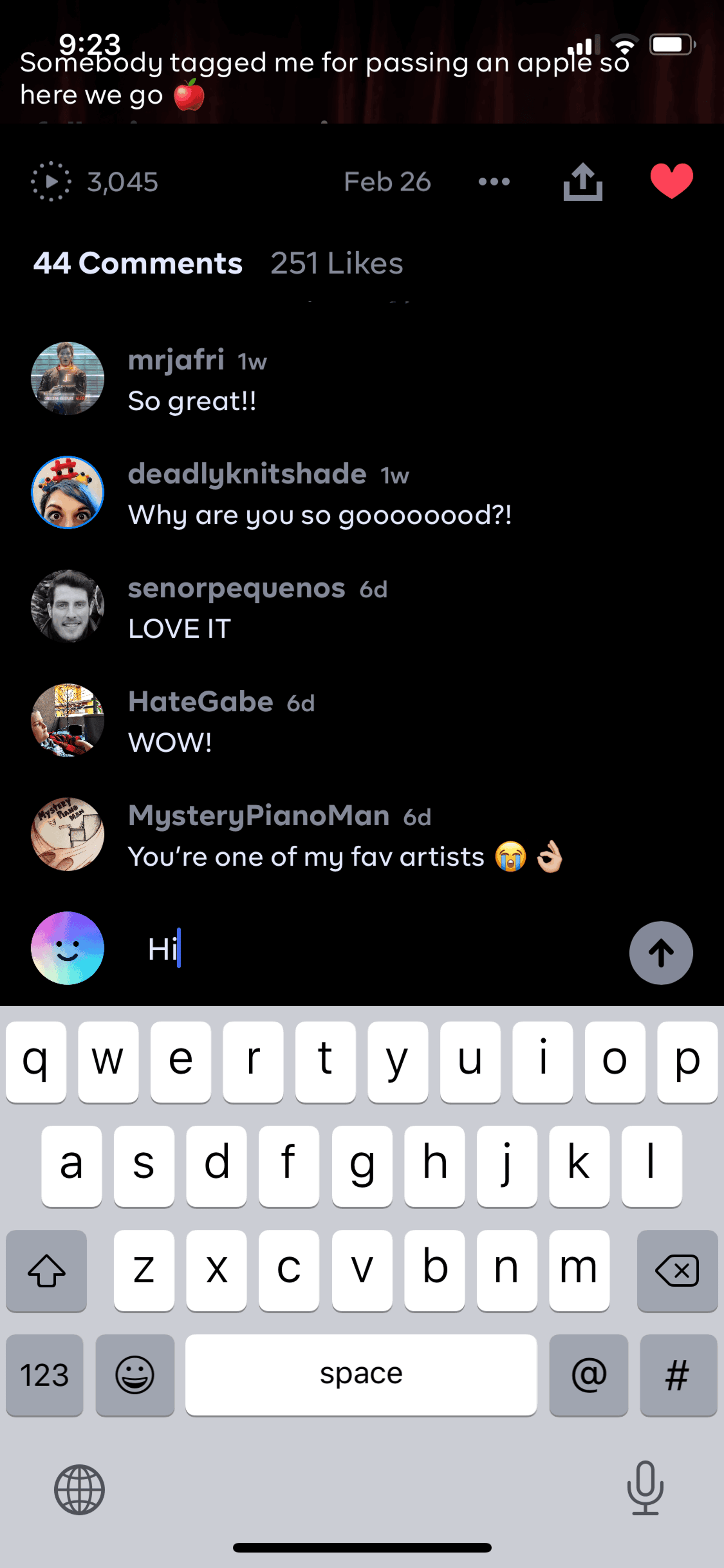 Byte iOS Social Networking interface screenshot 18