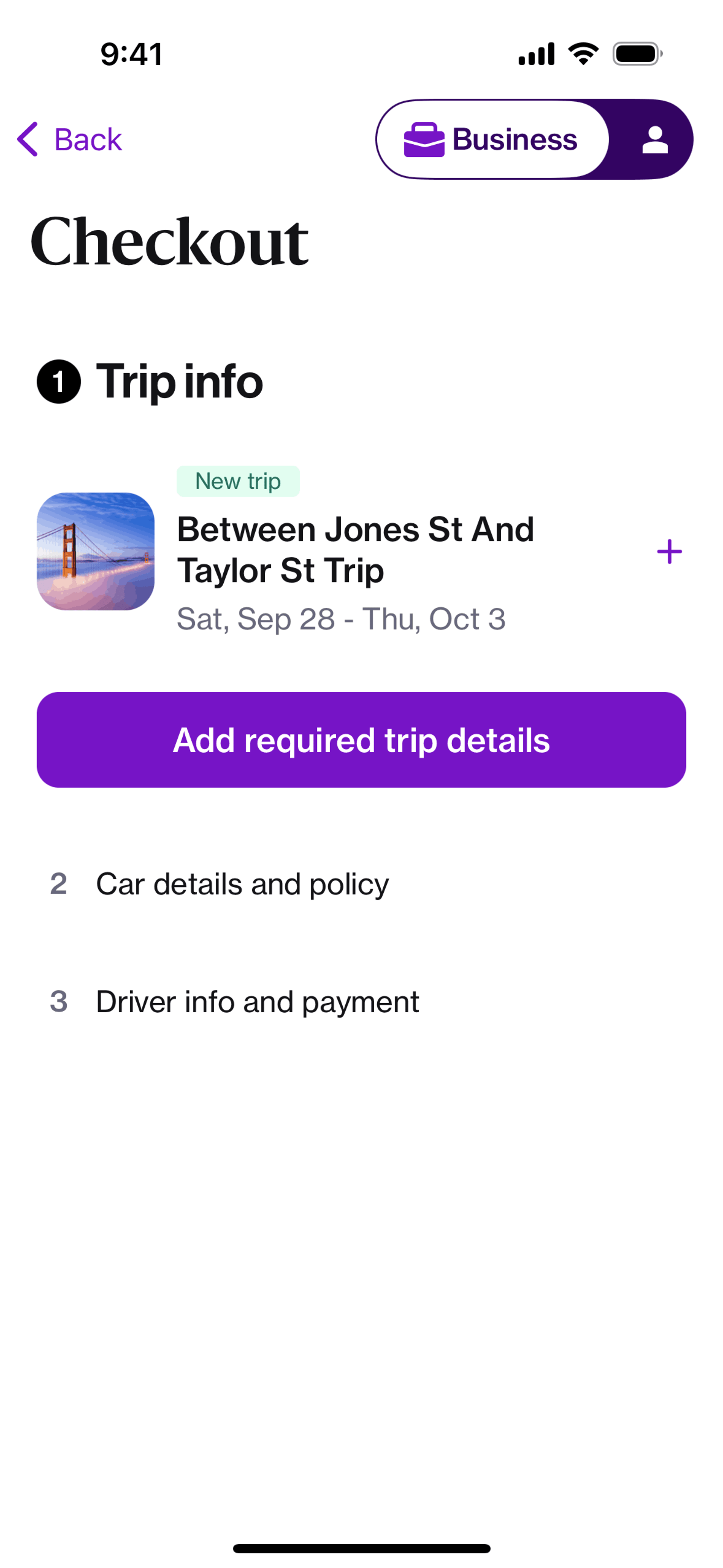 Navan iOS Business interface screenshot 18