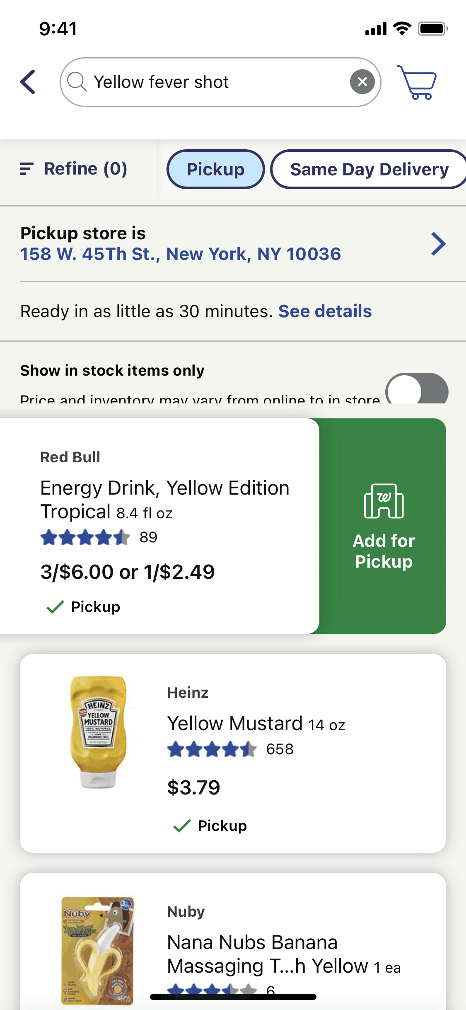 Walgreens iOS Shopping interface screenshot 8