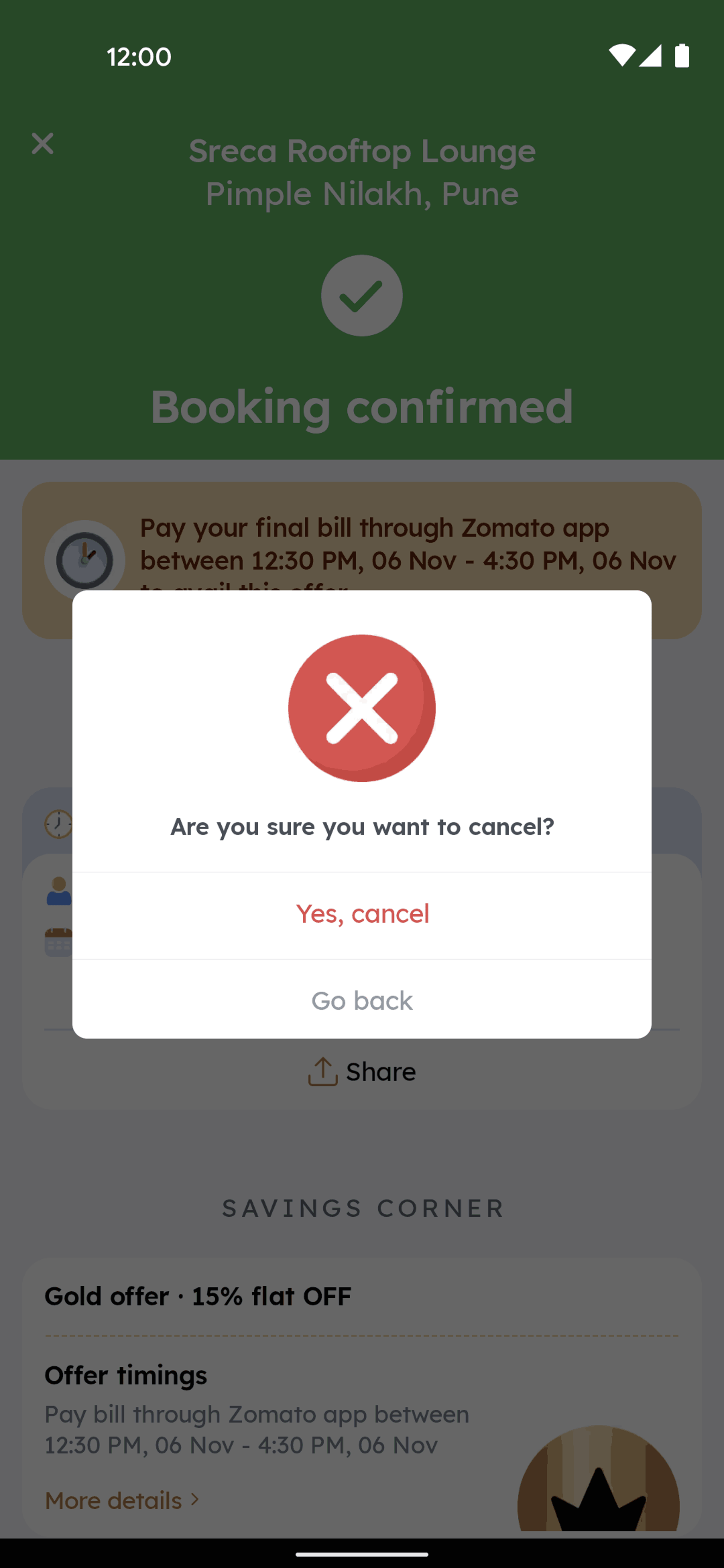 Zomato Android Food & Drink interface screenshot 19