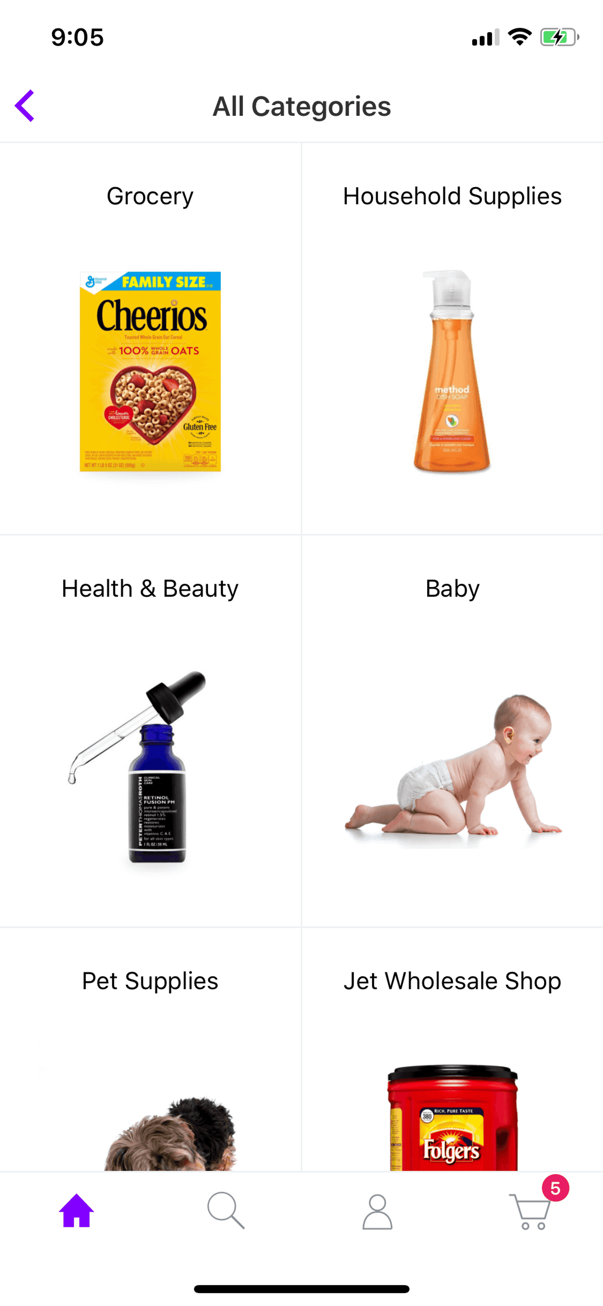 Jet iOS Shopping interface screenshot 21