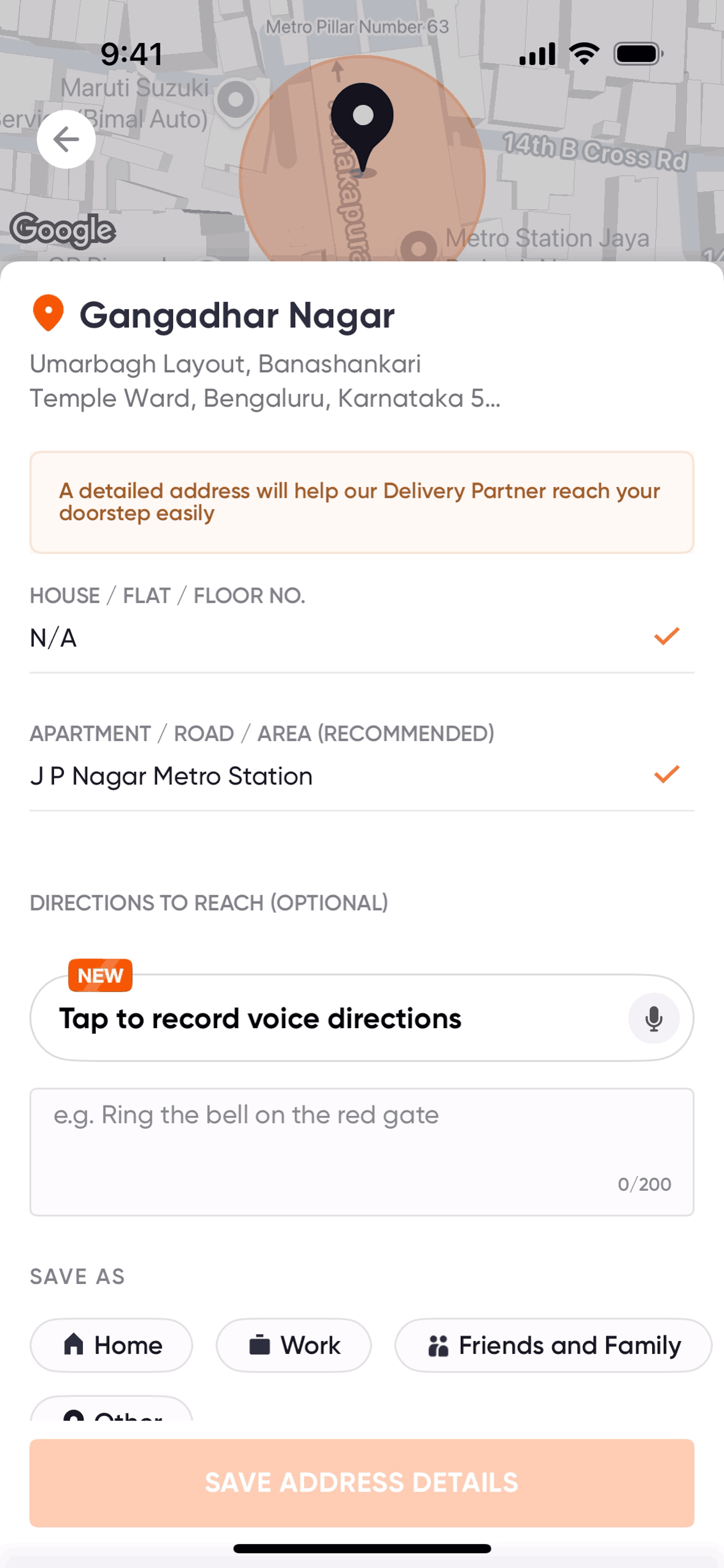 Swiggy iOS Food & Drink interface screenshot 4