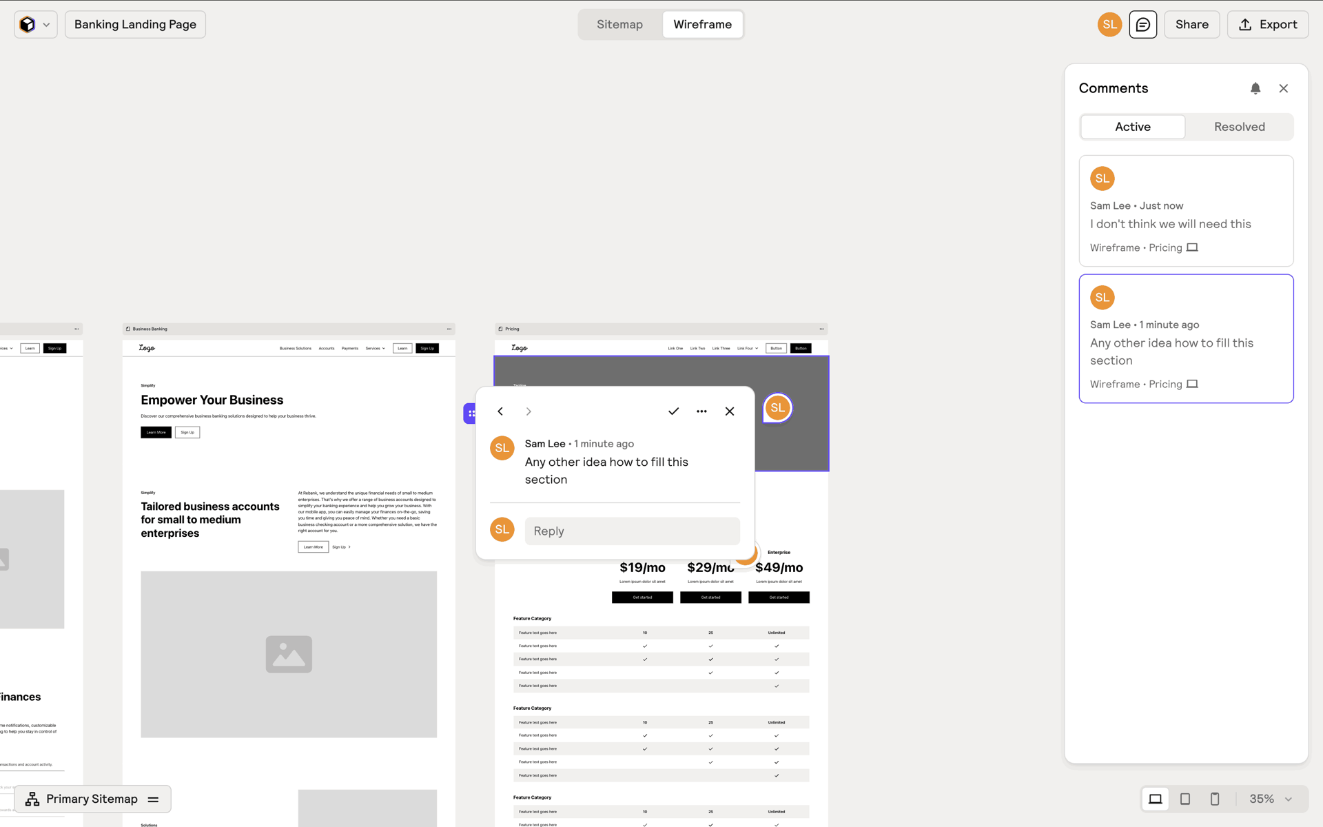 Relume Web AI interface screenshot 12