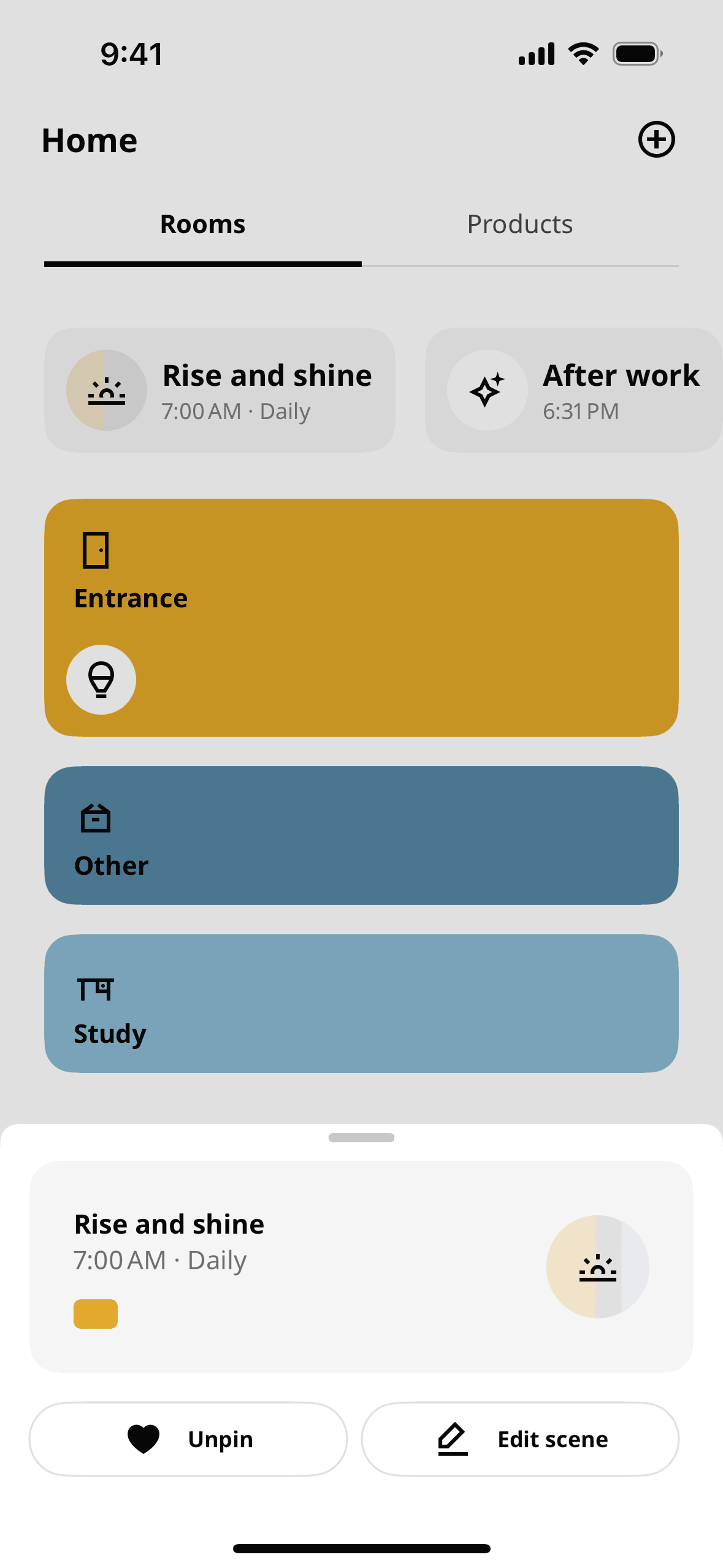 IKEA Home smart iOS Utilities interface screenshot 10
