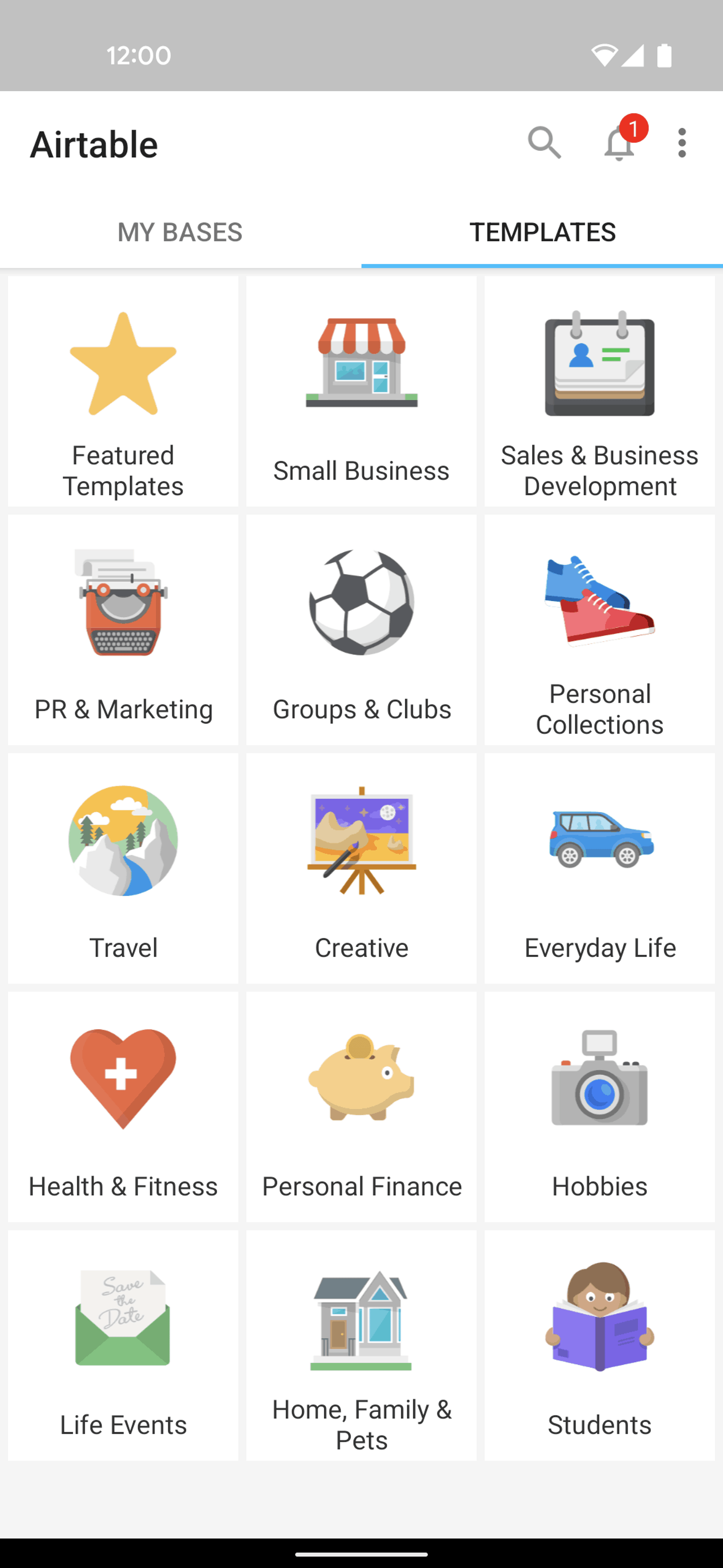Airtable Android Productivity interface screenshot 18