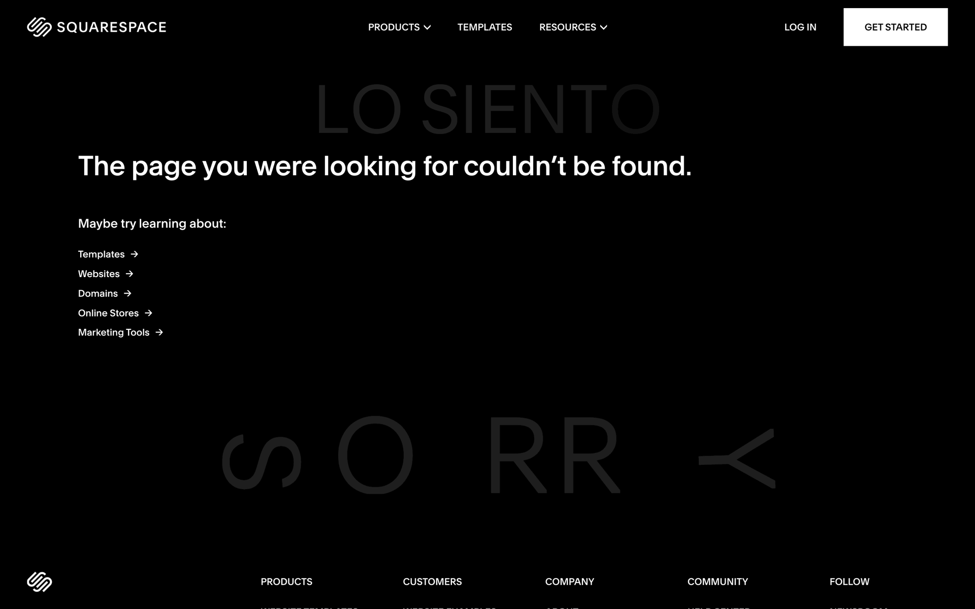 Squarespace Web Business interface screenshot 3
