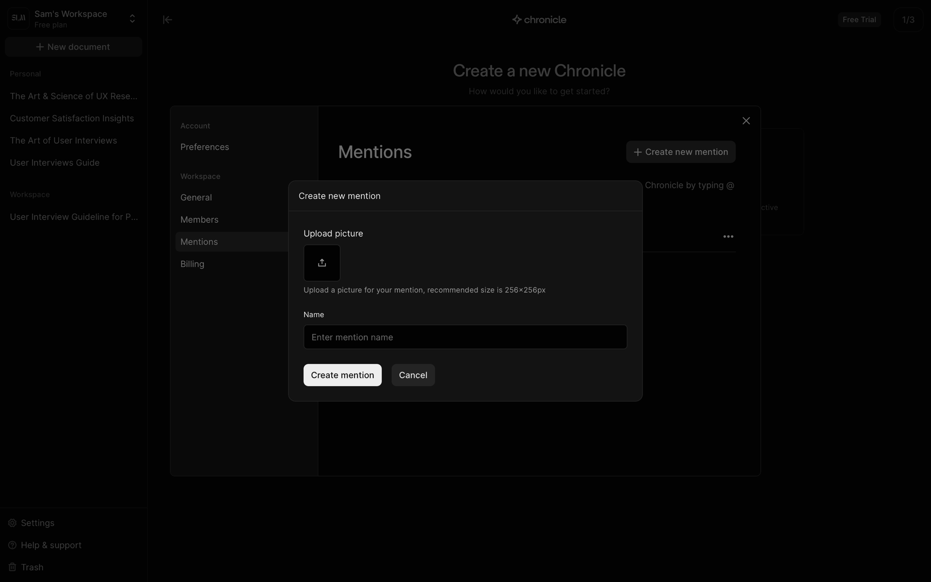Chronicle Web AI interface screenshot 20