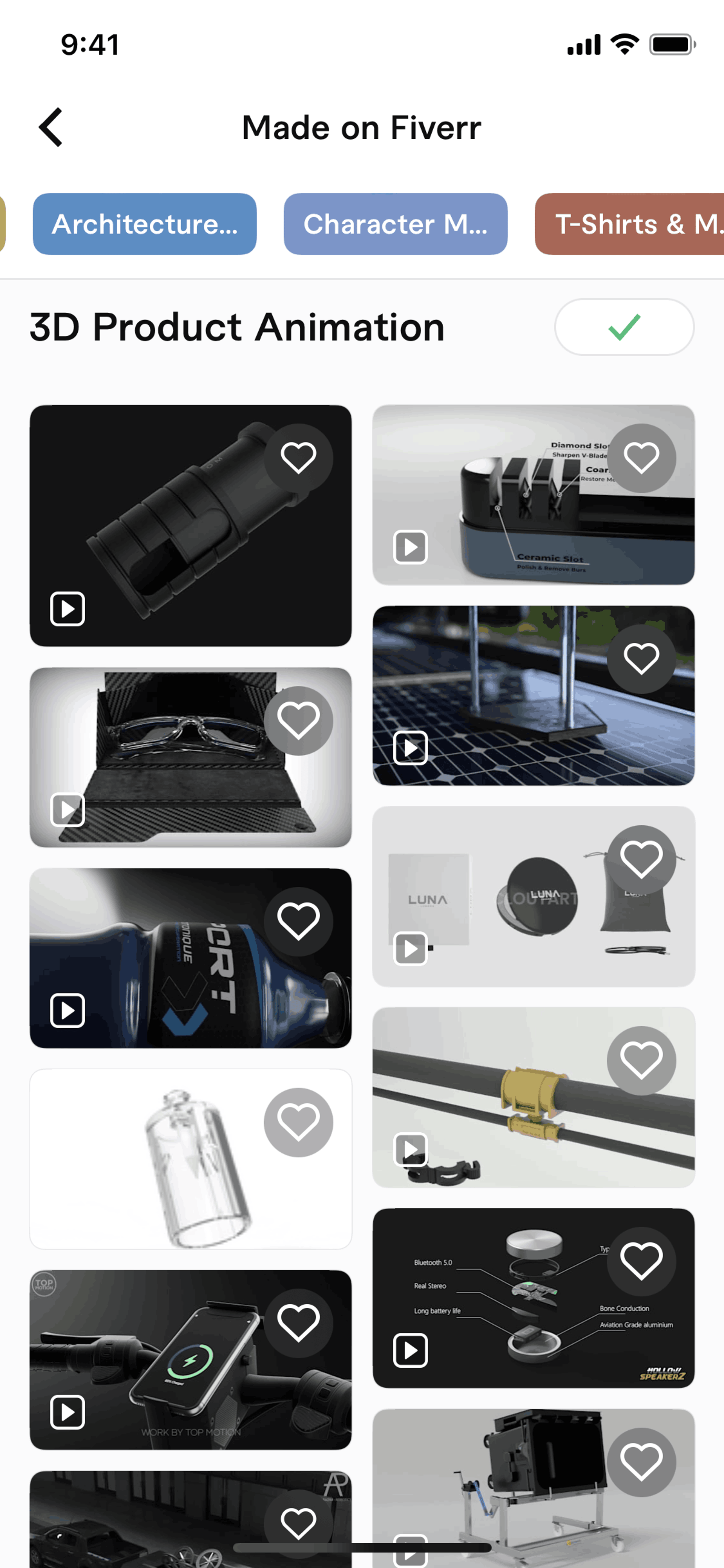 Fiverr iOS Business interface screenshot 7