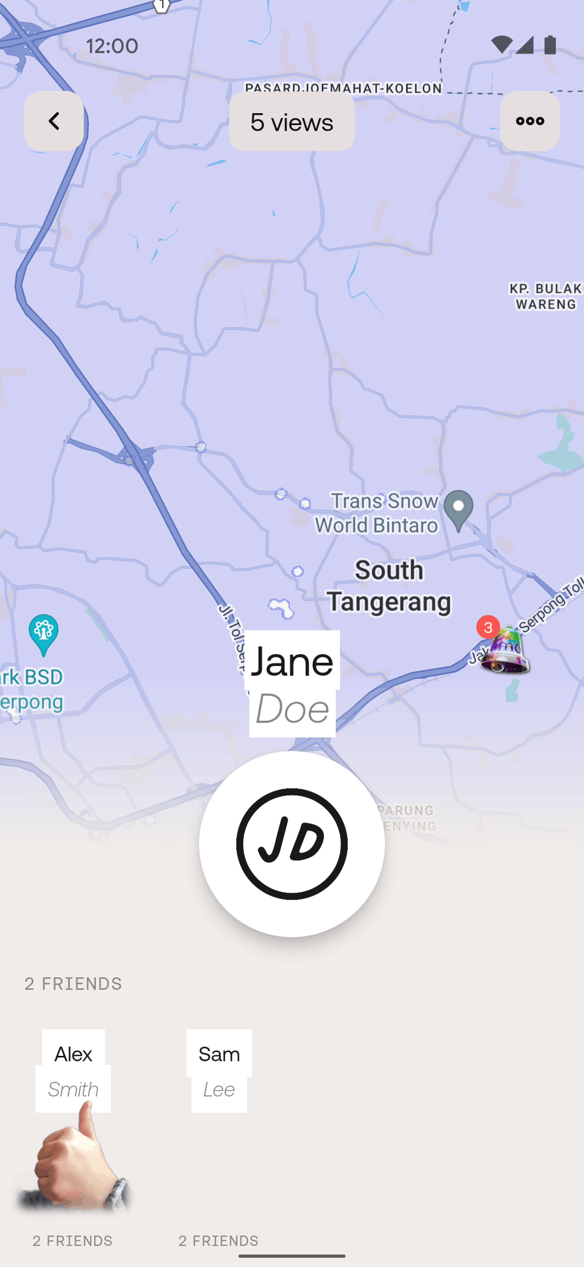 Bump Android Social Networking interface screenshot 16