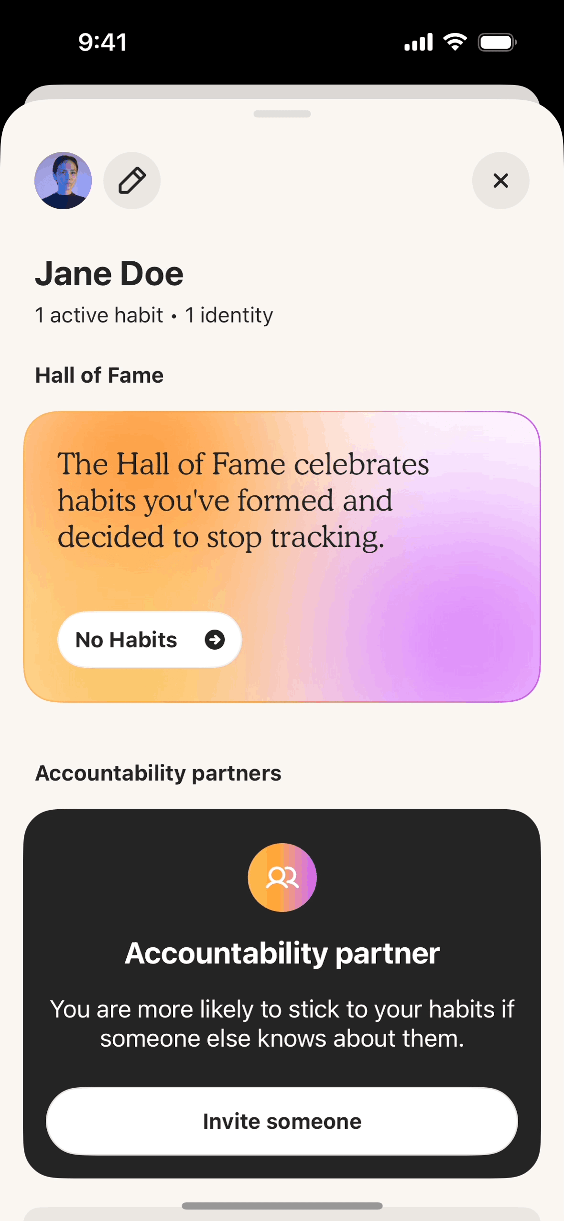 Atoms iOS Productivity interface screenshot 9