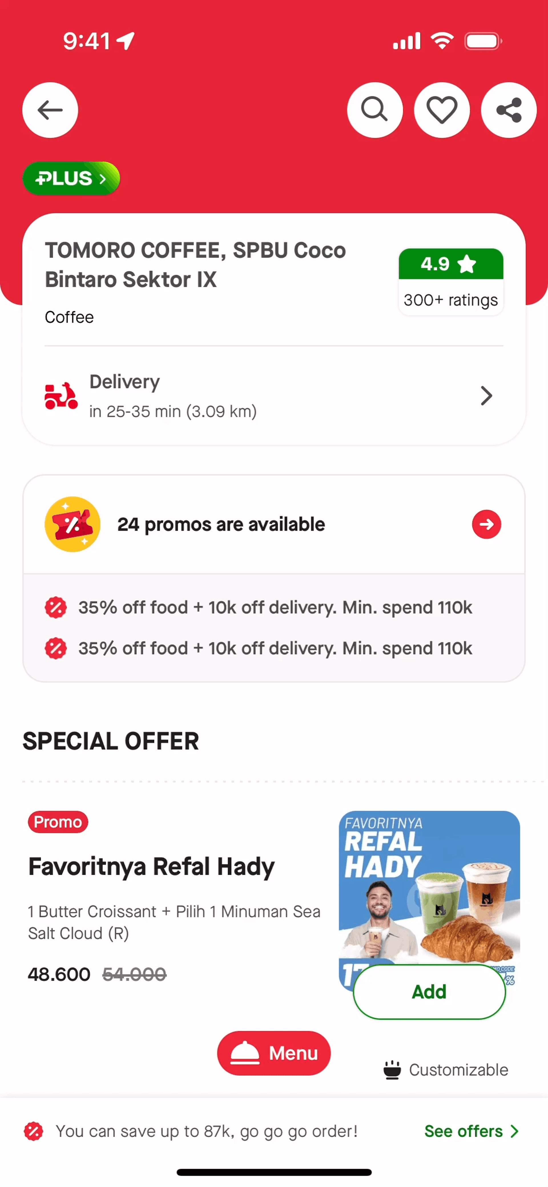 Gojek iOS Travel & Transportation interface screenshot 5