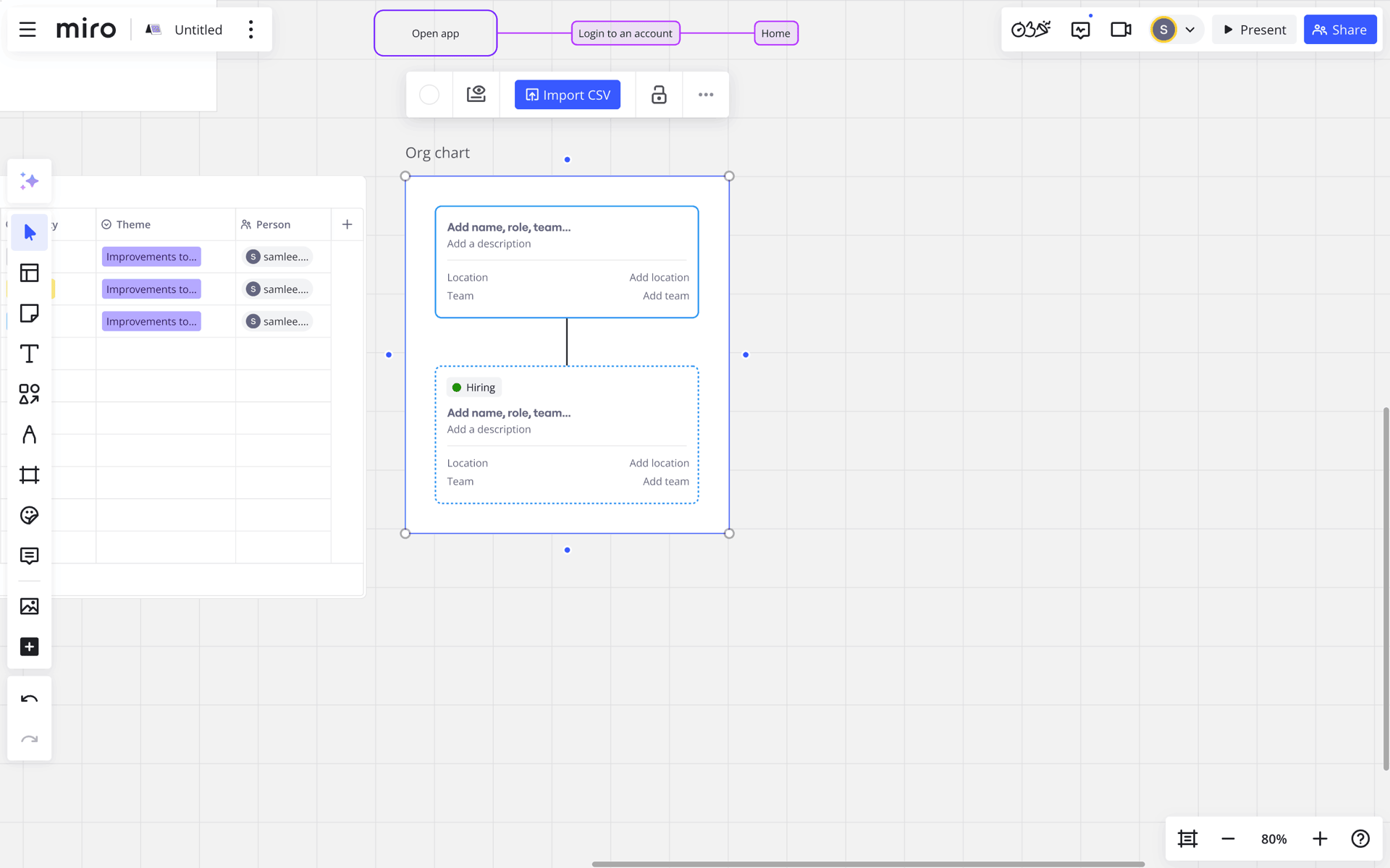 Miro Web Collaboration interface screenshot 20