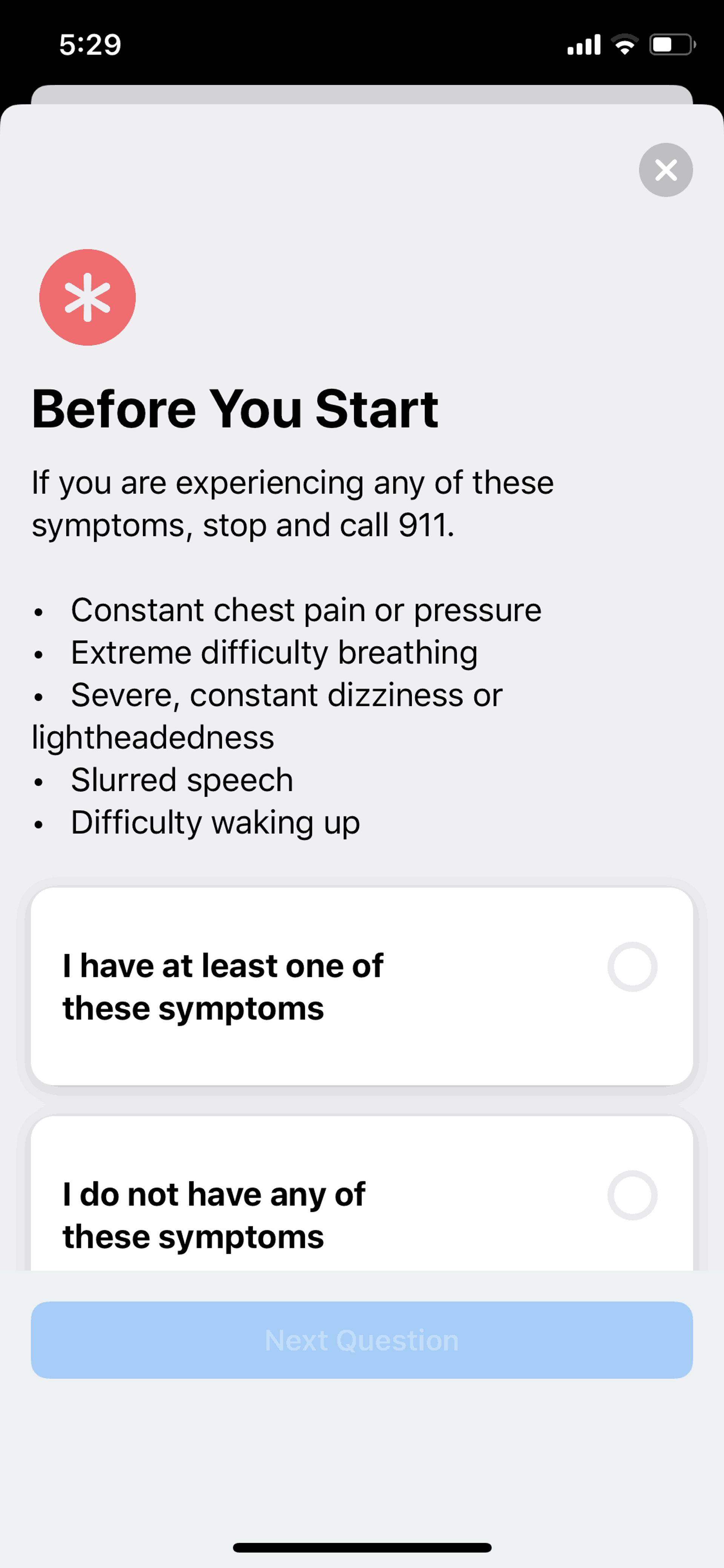 Apple COVID 19 iOS Health & Fitness interface screenshot 3