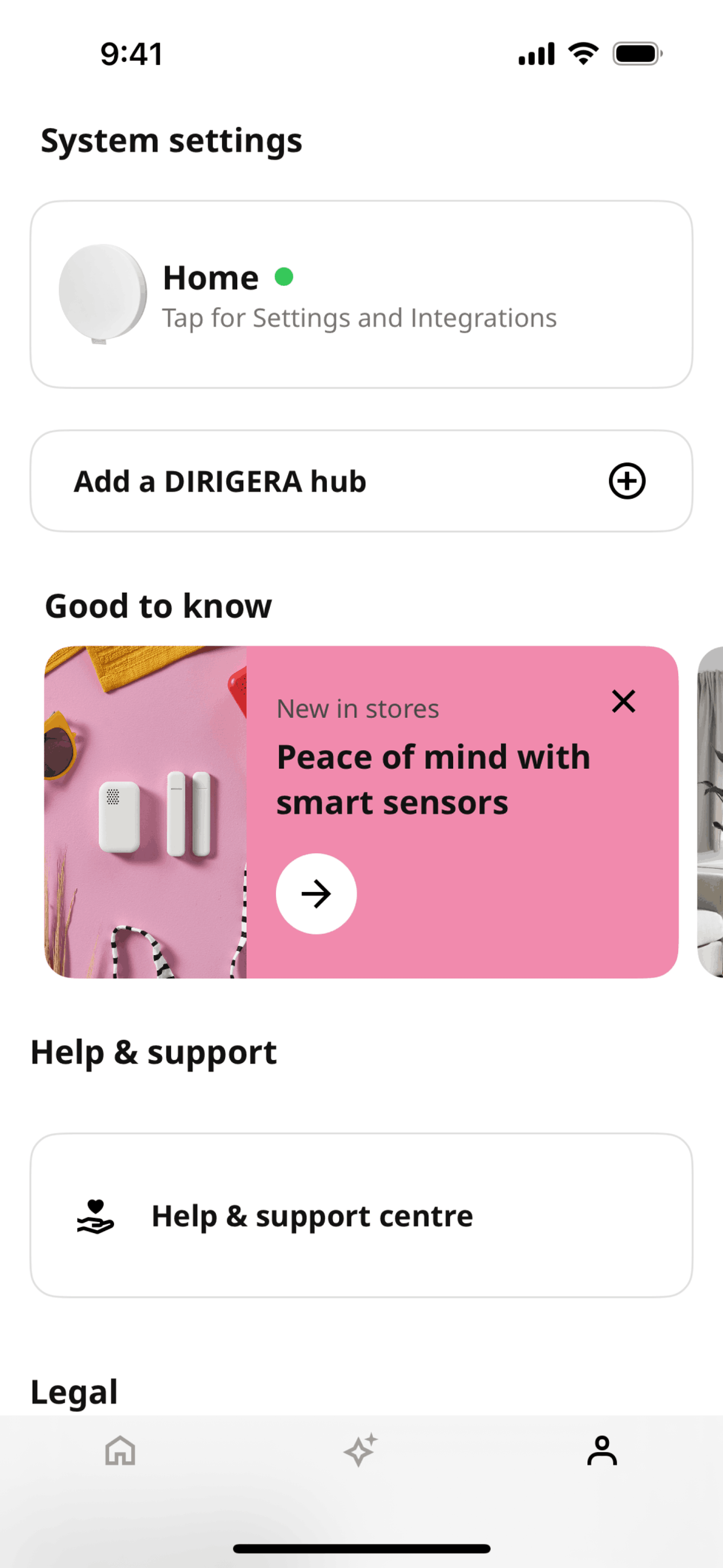 IKEA Home smart iOS Utilities interface screenshot 24