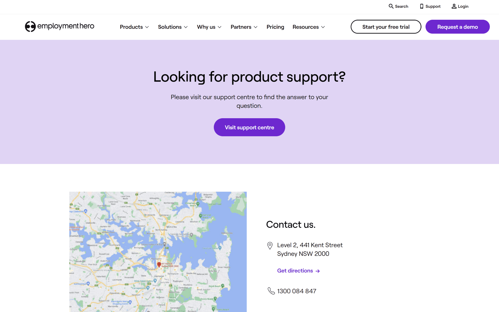 Employment Hero Web Business interface screenshot 7