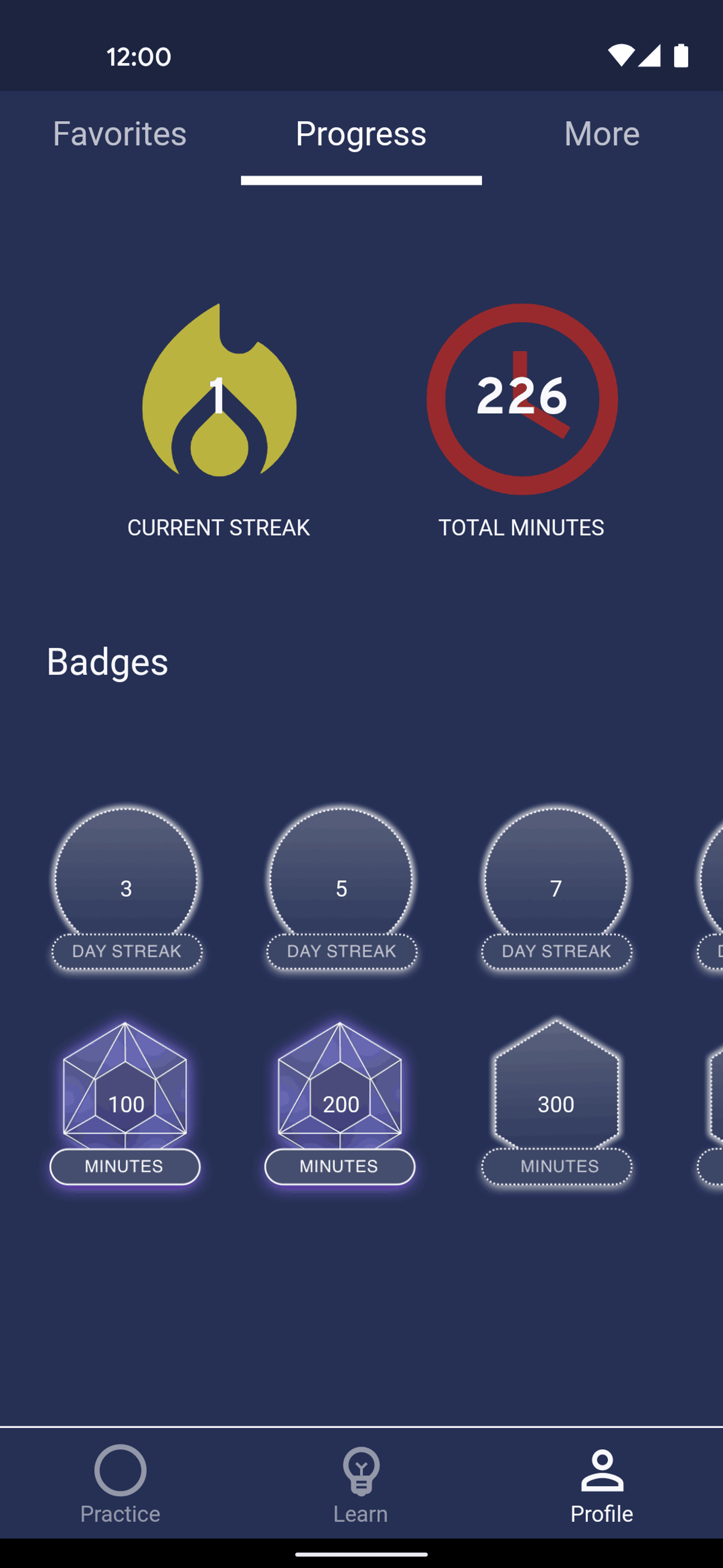 Brightmind Android Health & Fitness interface screenshot 15