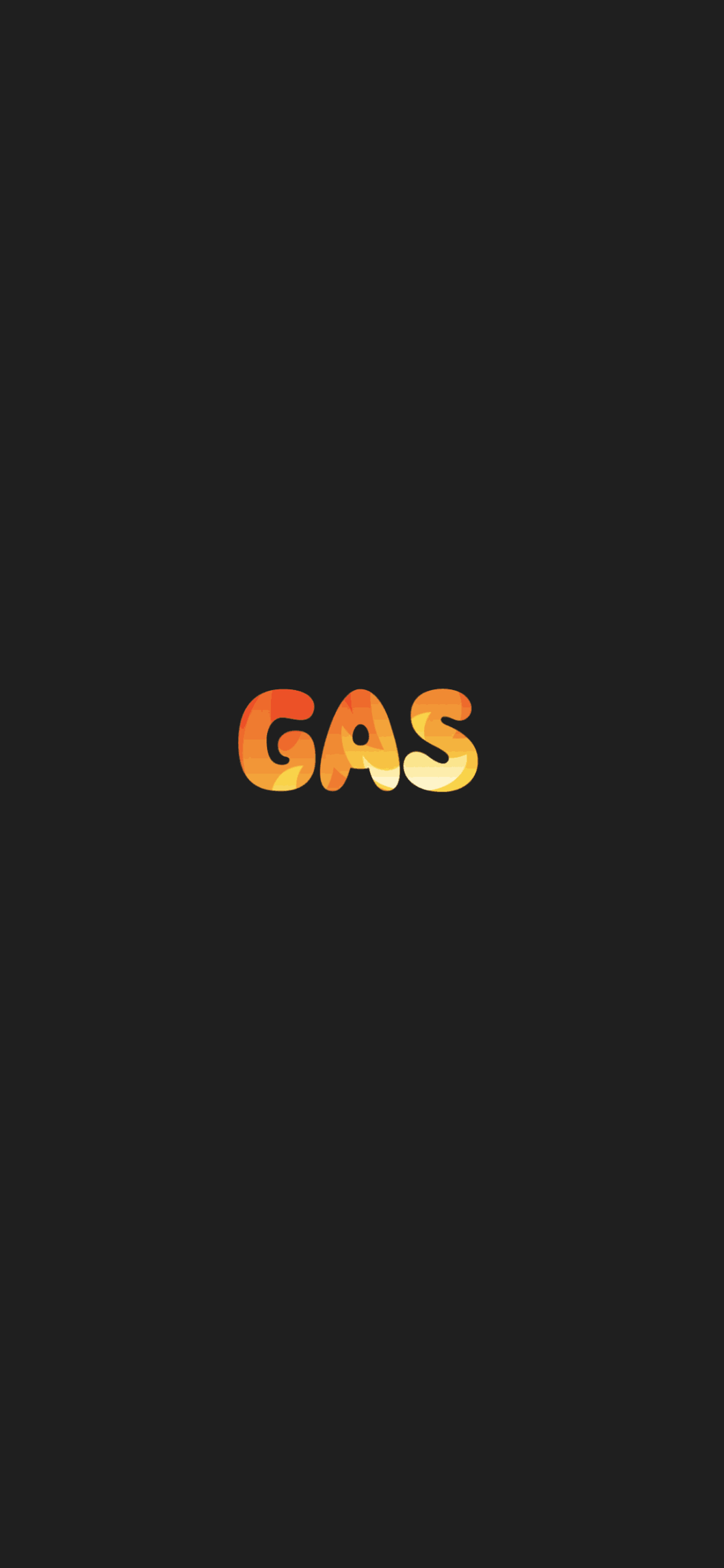 Gas iOS Social Networking interface screenshot 1