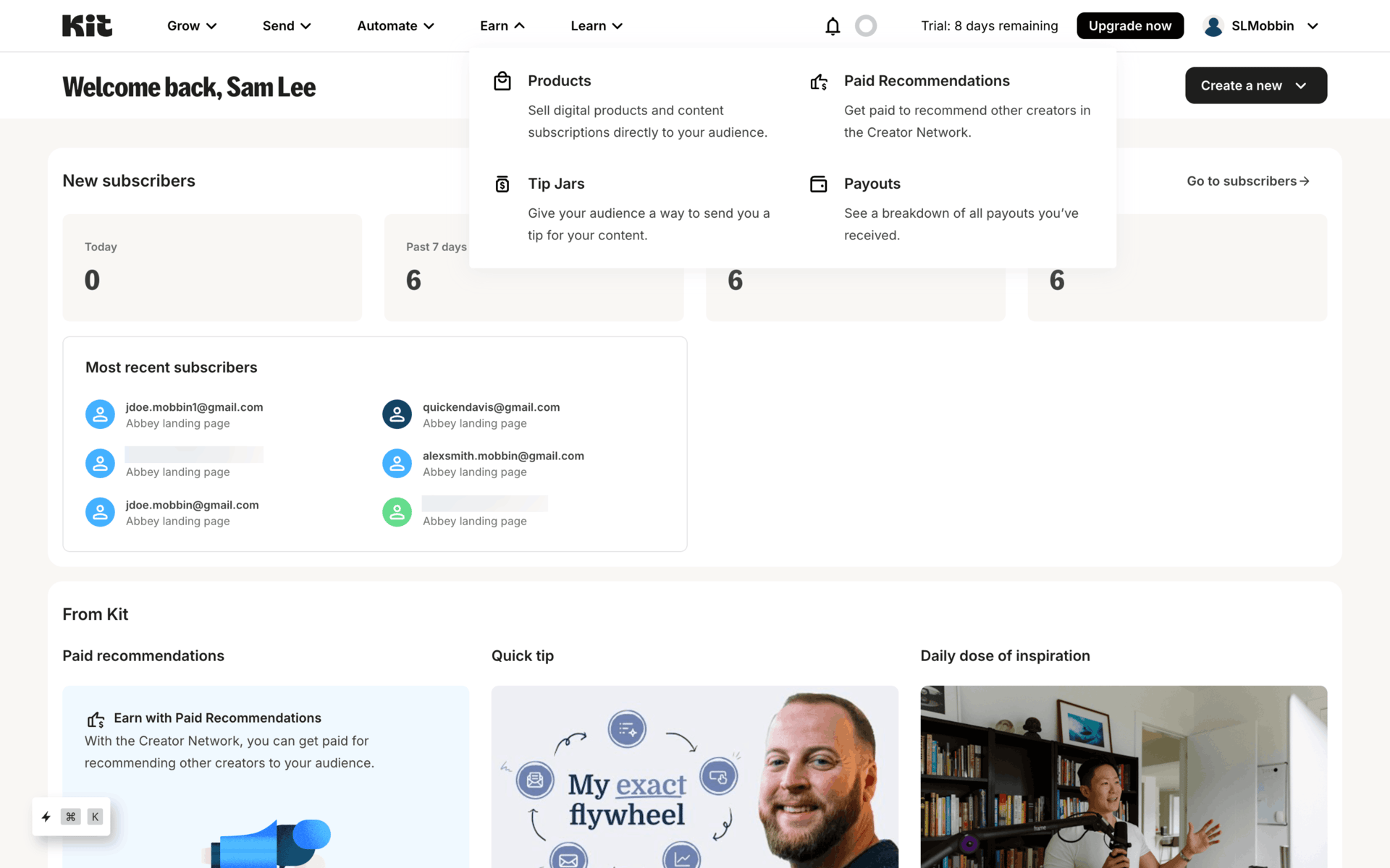 Kit Web Business interface screenshot 2
