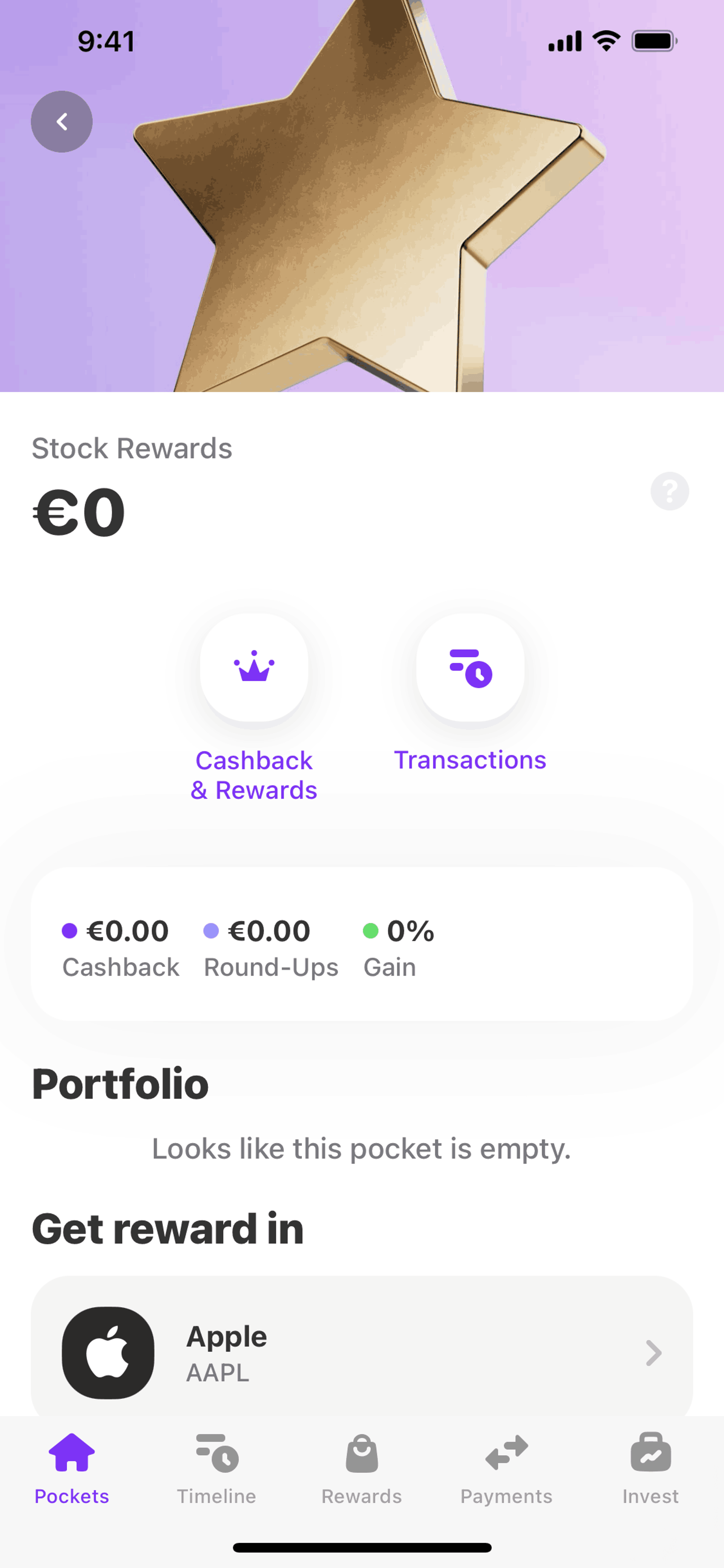 Vivid iOS Finance interface screenshot 23
