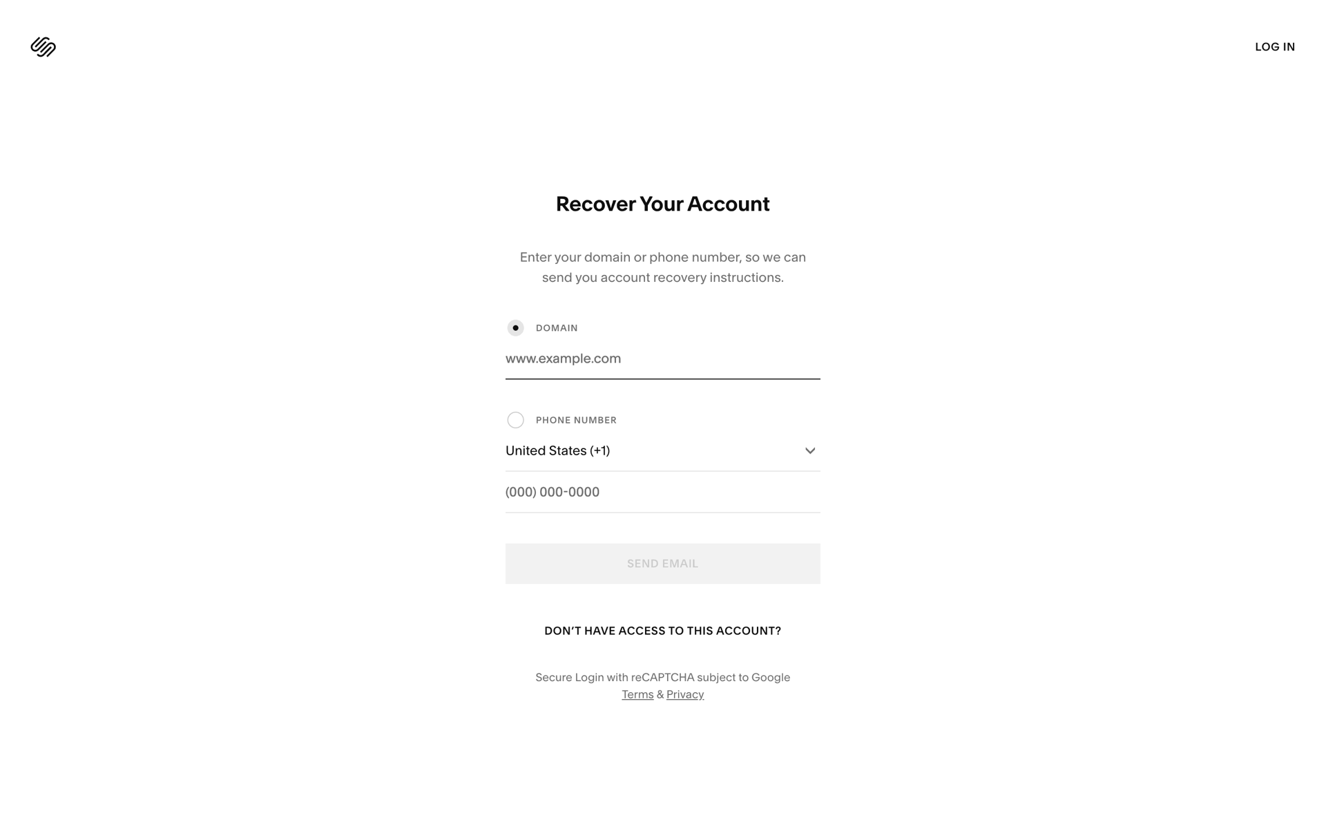 Squarespace Web Business interface screenshot 12