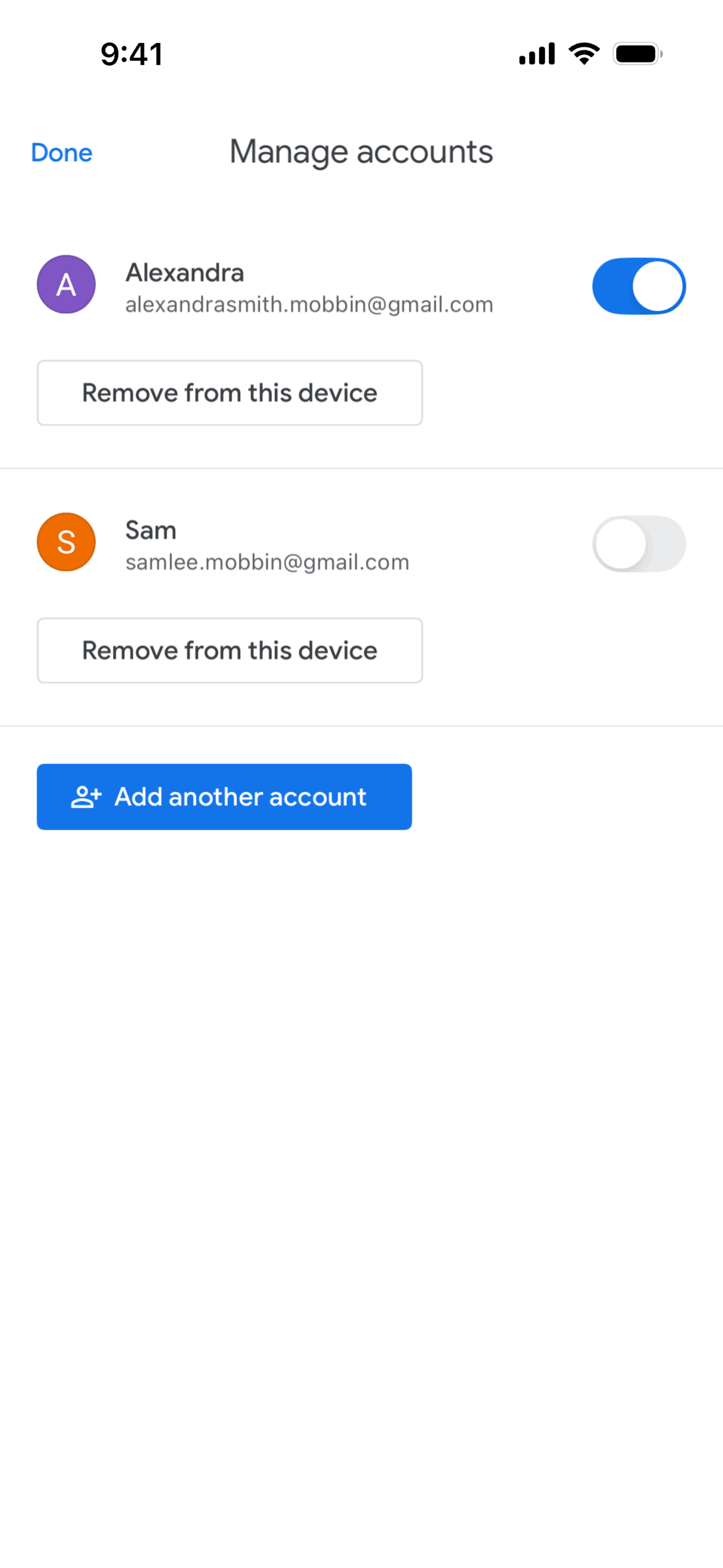 Google Drive iOS Productivity interface screenshot 18