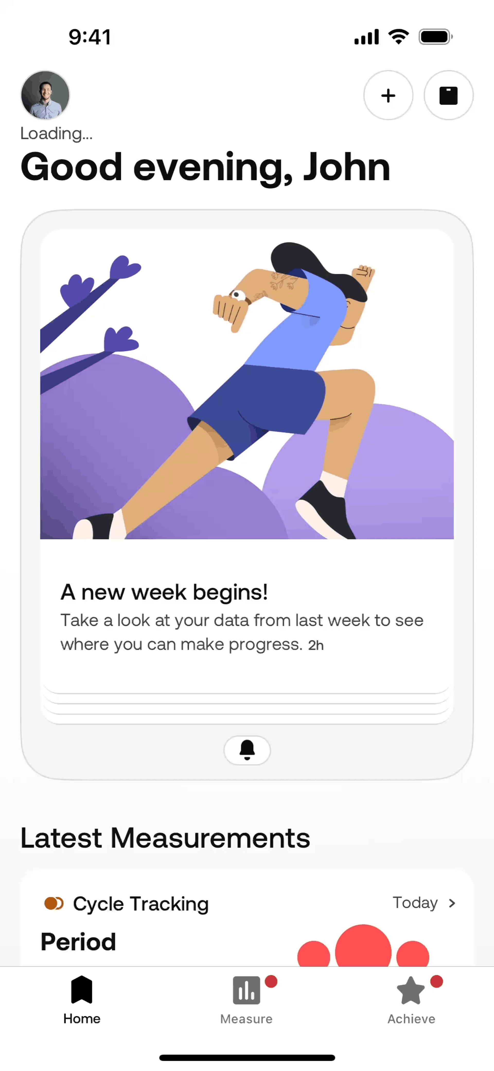 Withings Health Mate iOS Health & Fitness interface screenshot 5