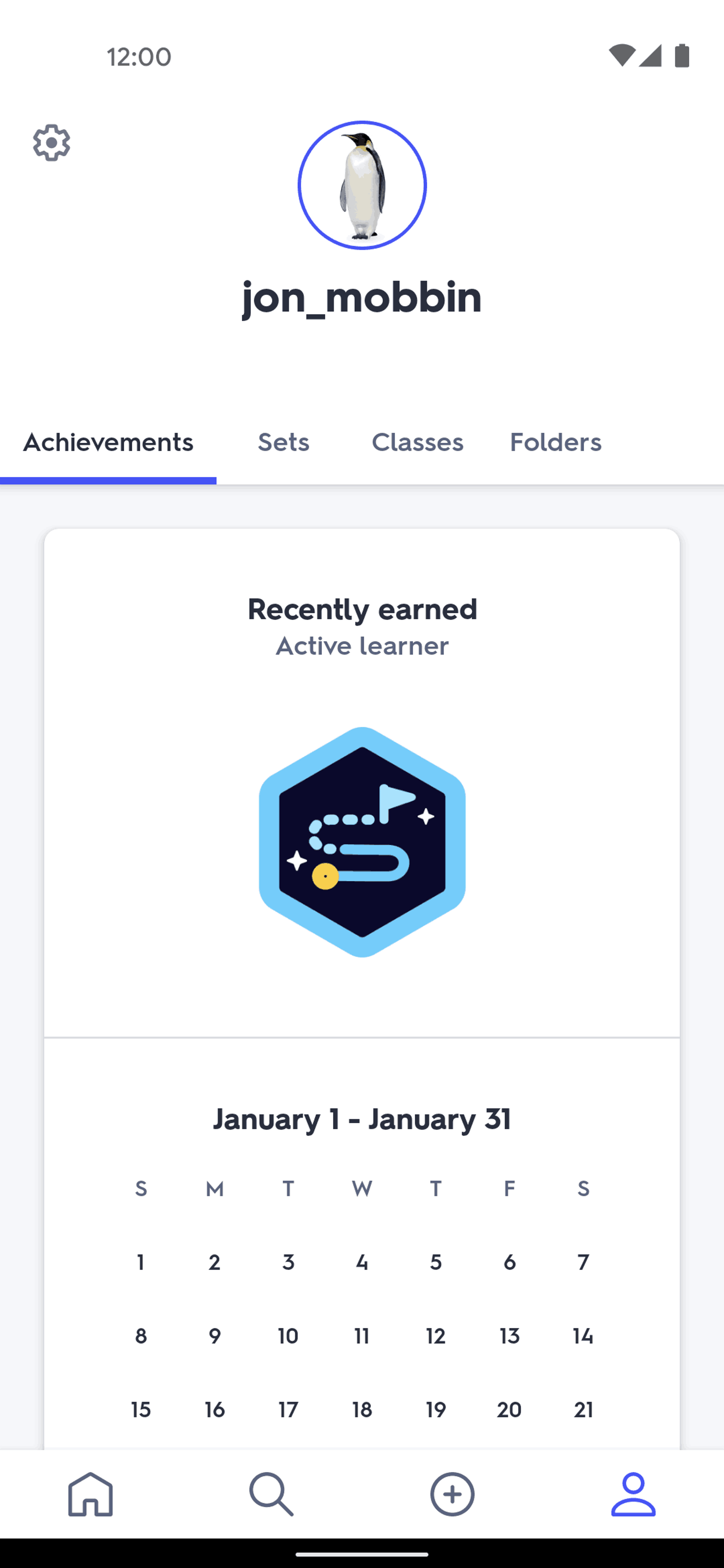 Quizlet Android Education interface screenshot 20