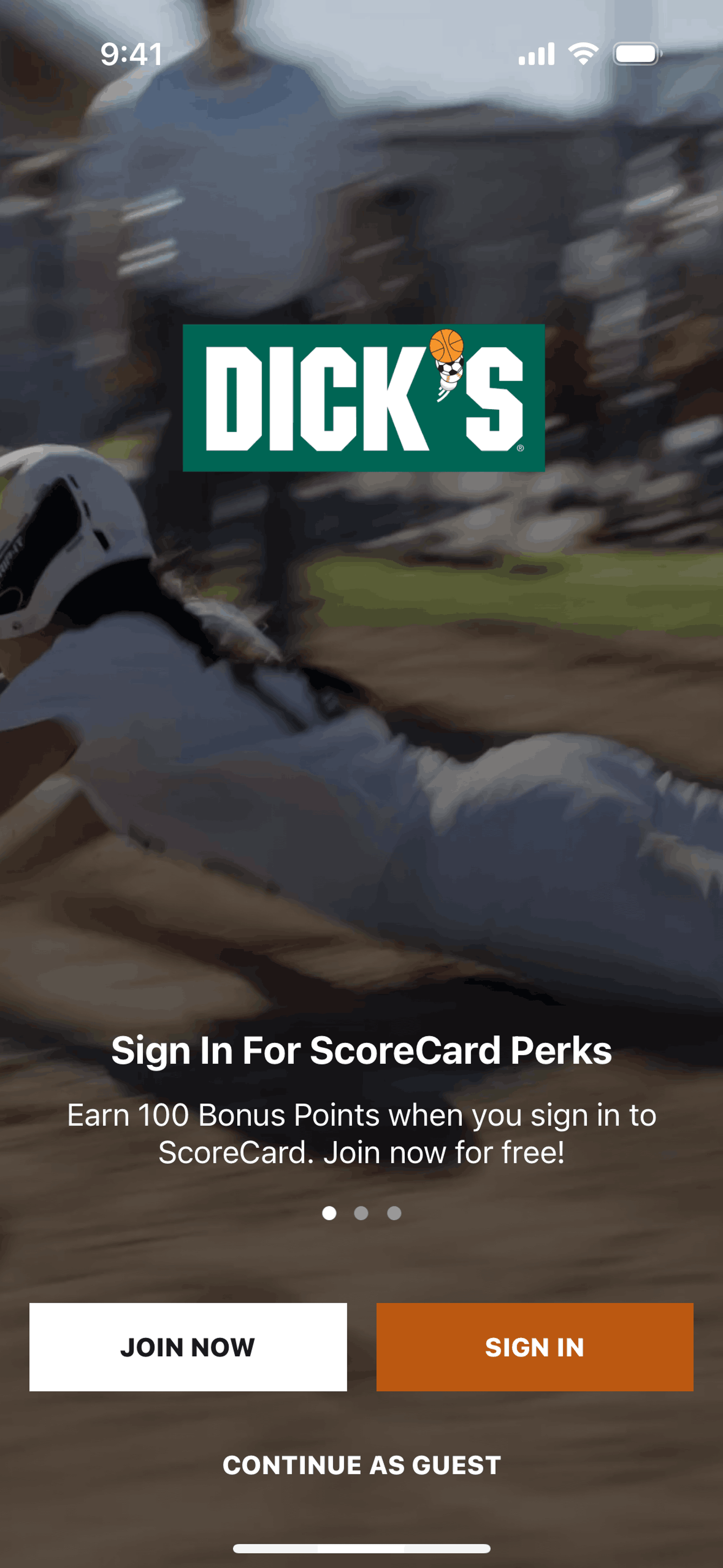 DICK’S Sporting Goods iOS Shopping interface screenshot 2